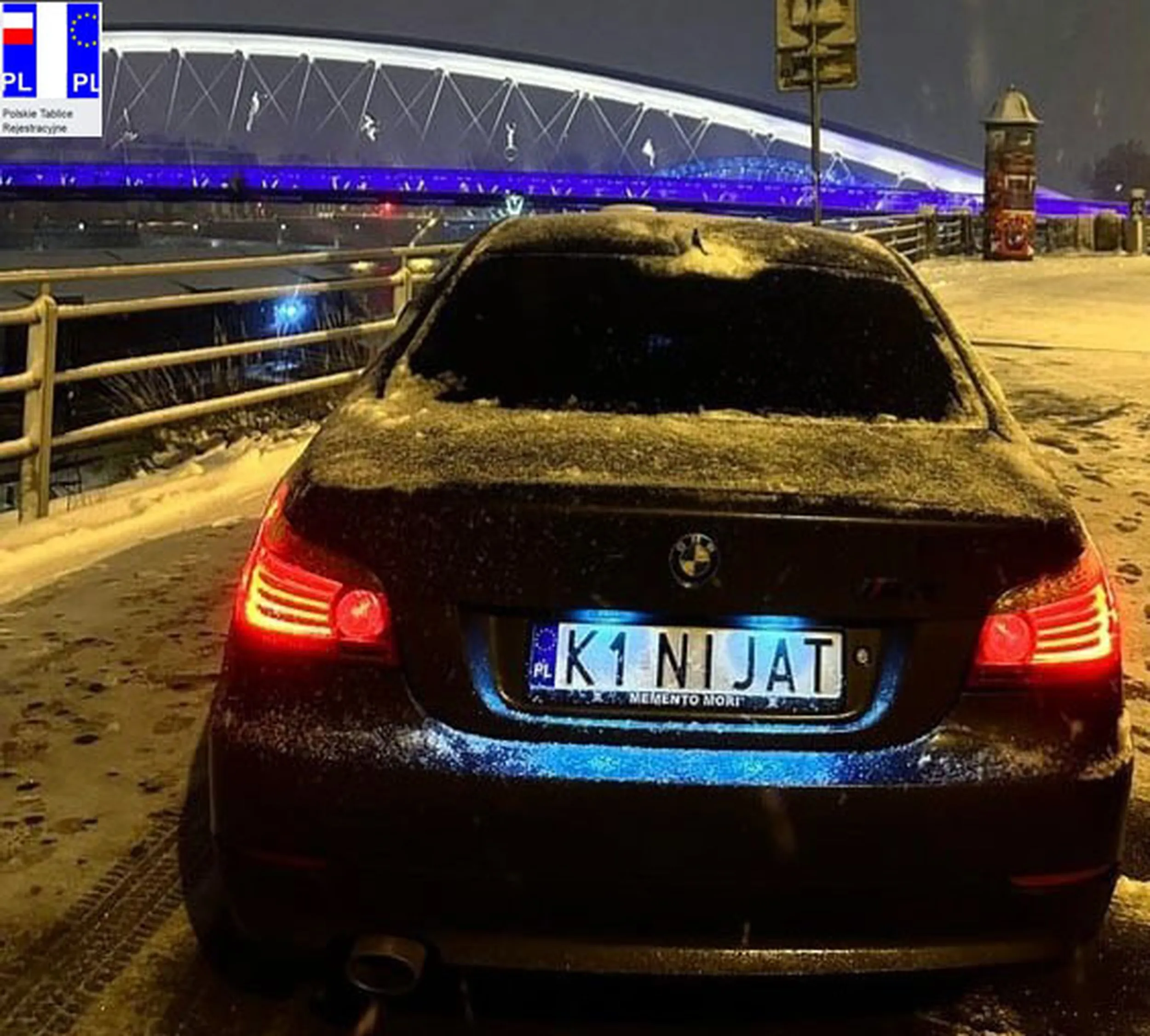 Fajny numer, blacha K1 NIJAT