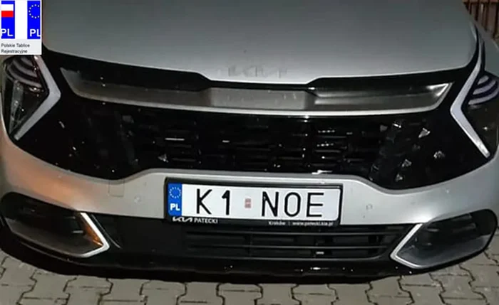 Fajny numer, blacha K1 NOE