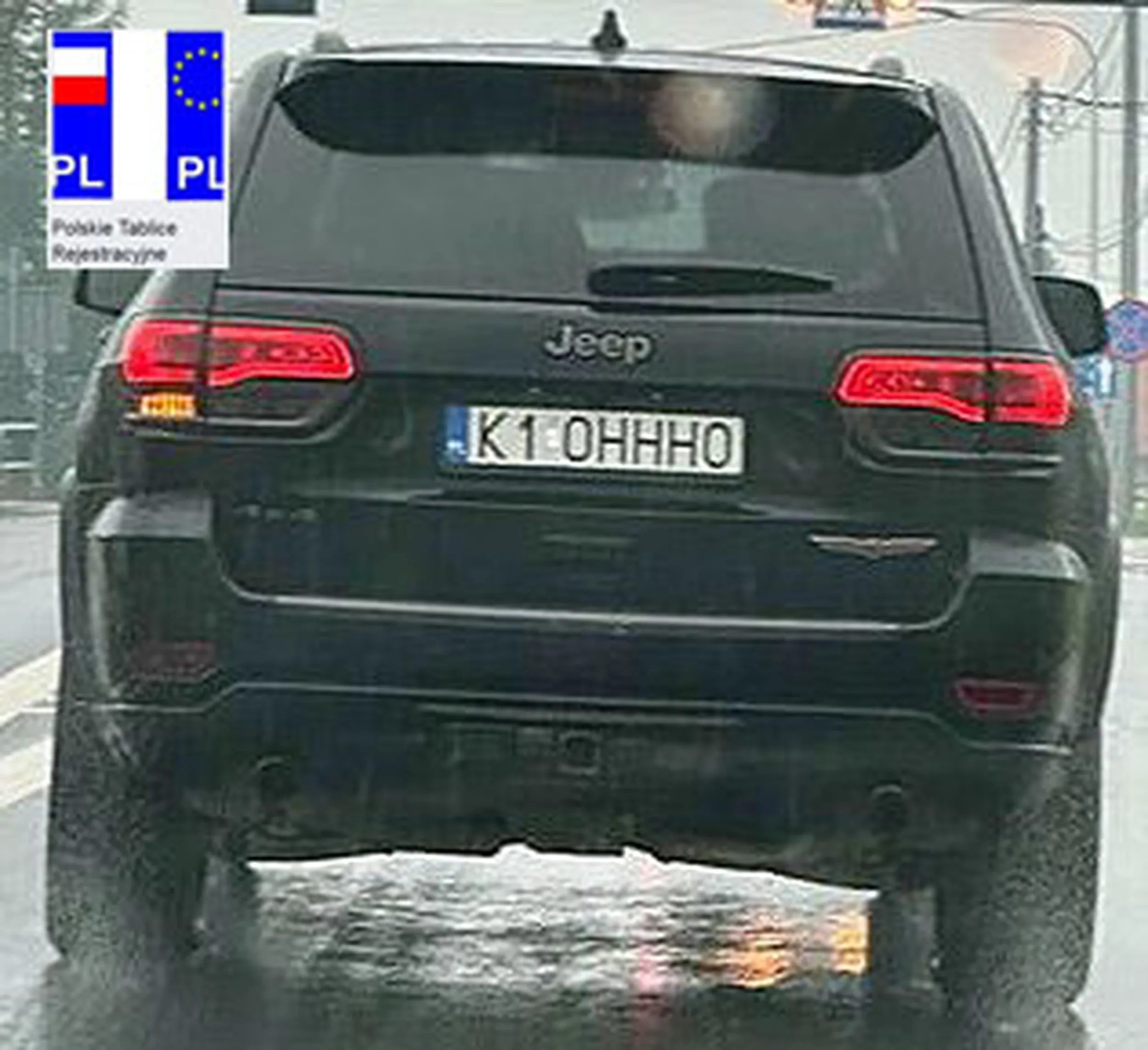 Fajny numer, blacha K1 OHHHO