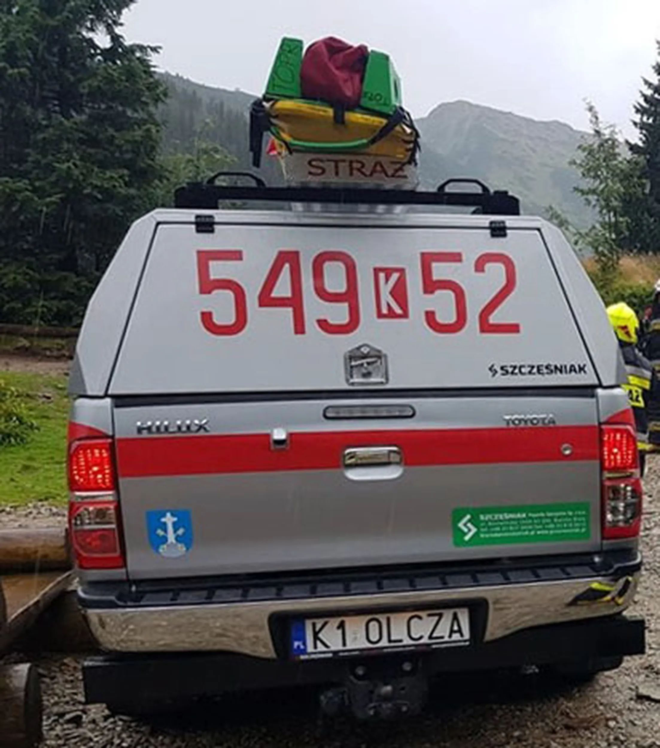 Fajny numer, blacha K1 OLCZA