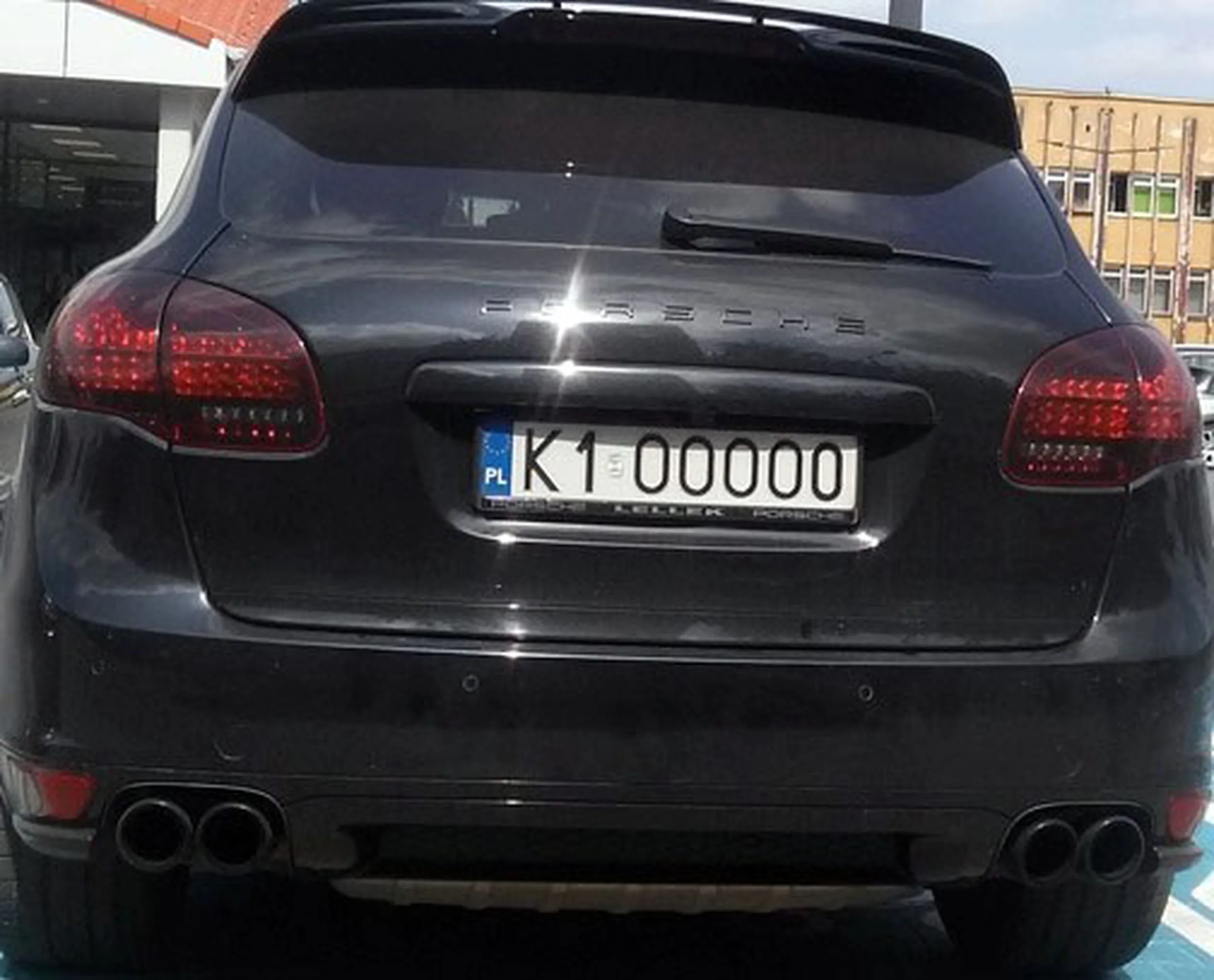 Fajny numer, blacha K1 OOOO0