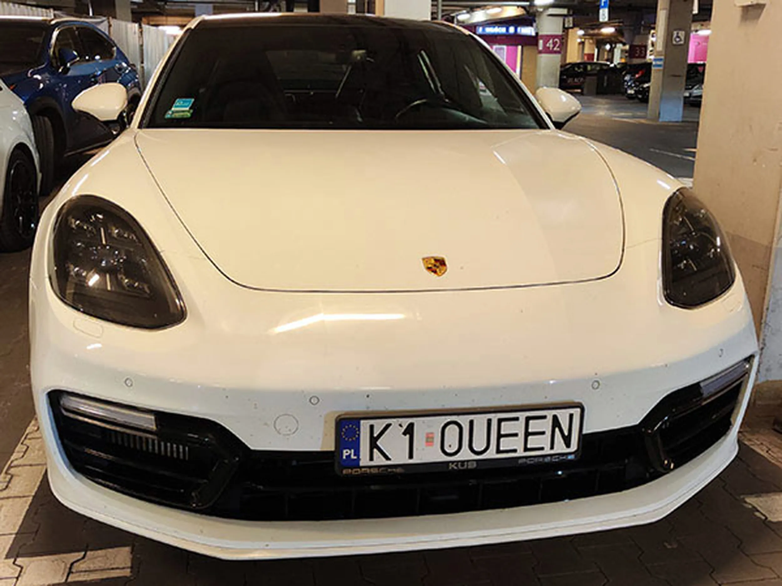 Fajny numer, blacha K1 OUEEN