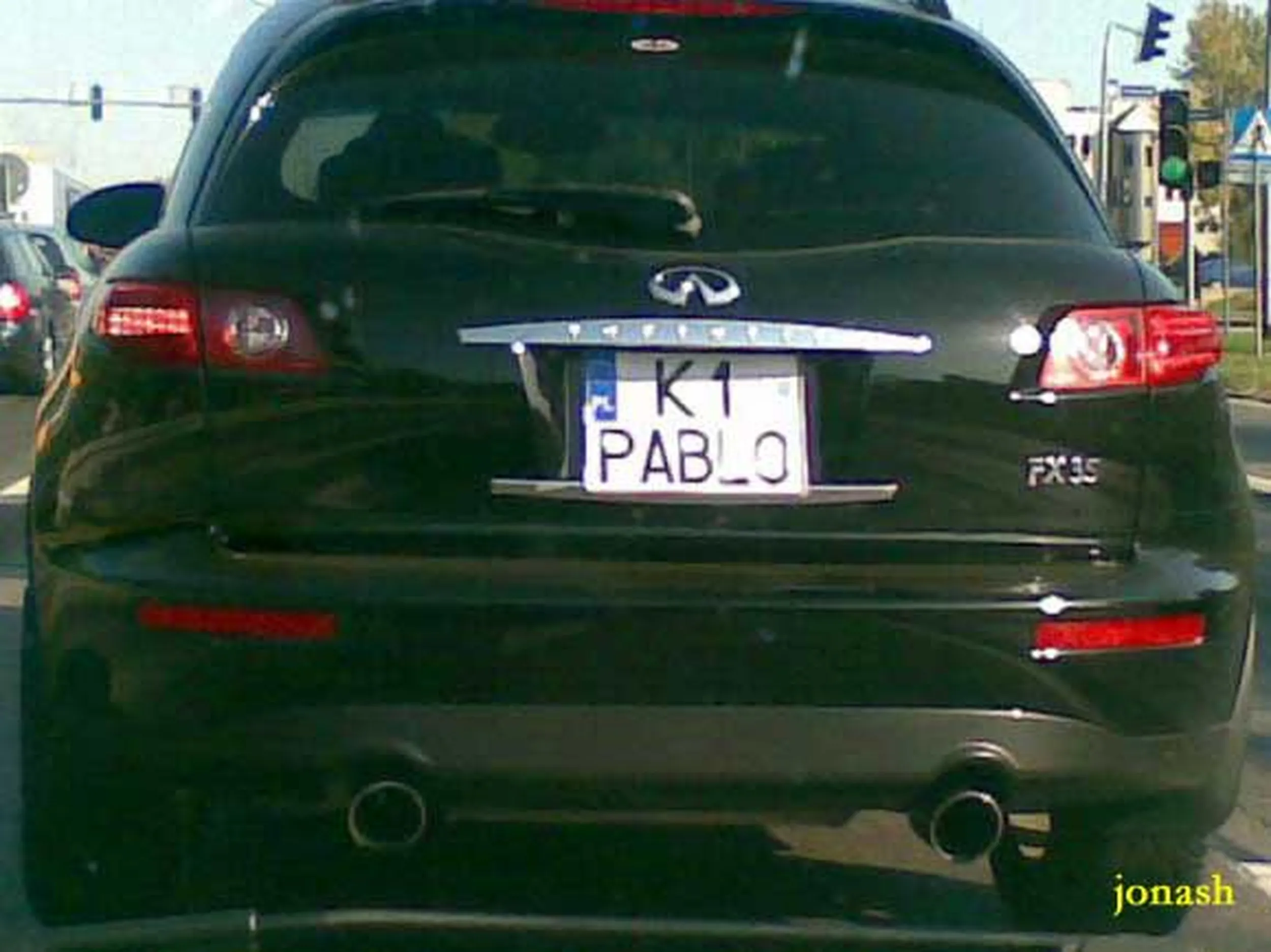 Fajny numer, blacha K1 PABLO