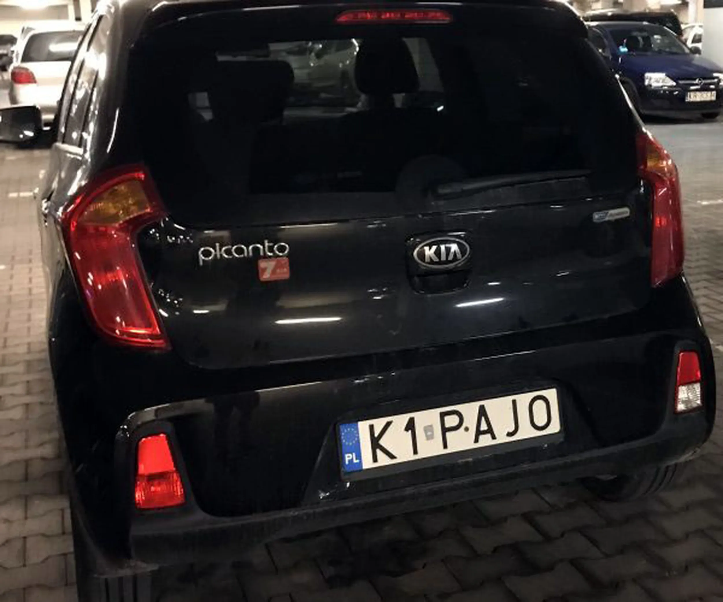 Fajny numer, blacha K1 PAJO