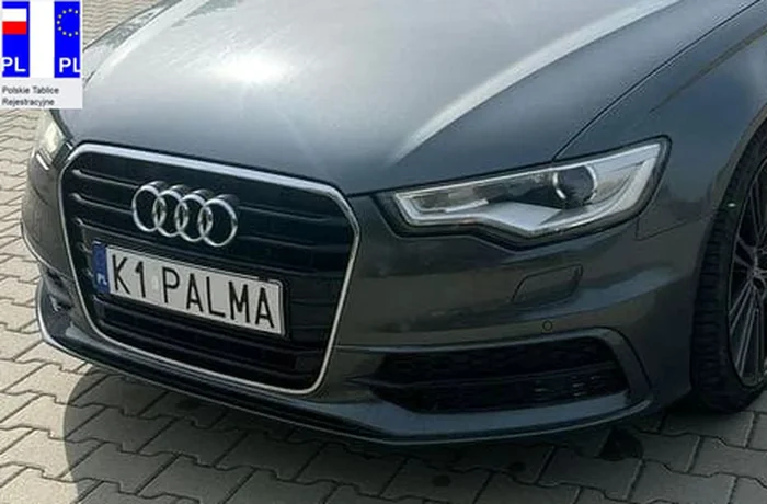 Fajny numer, blacha K1 PALMA