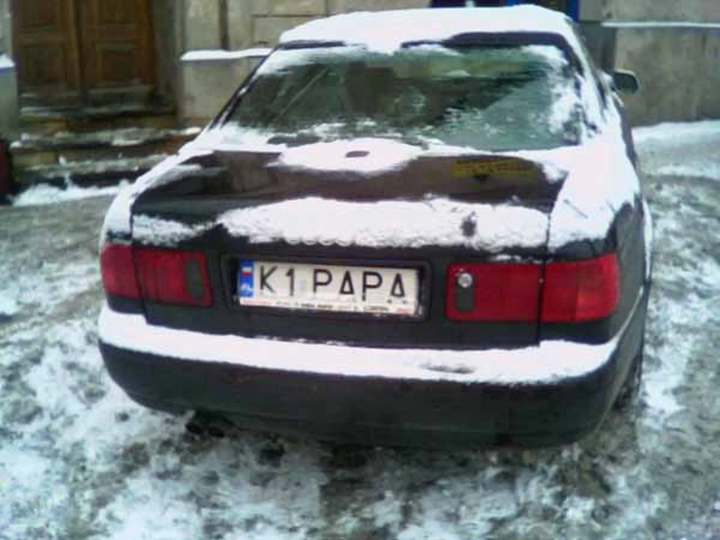 Fajny numer, blacha K1 PAPA