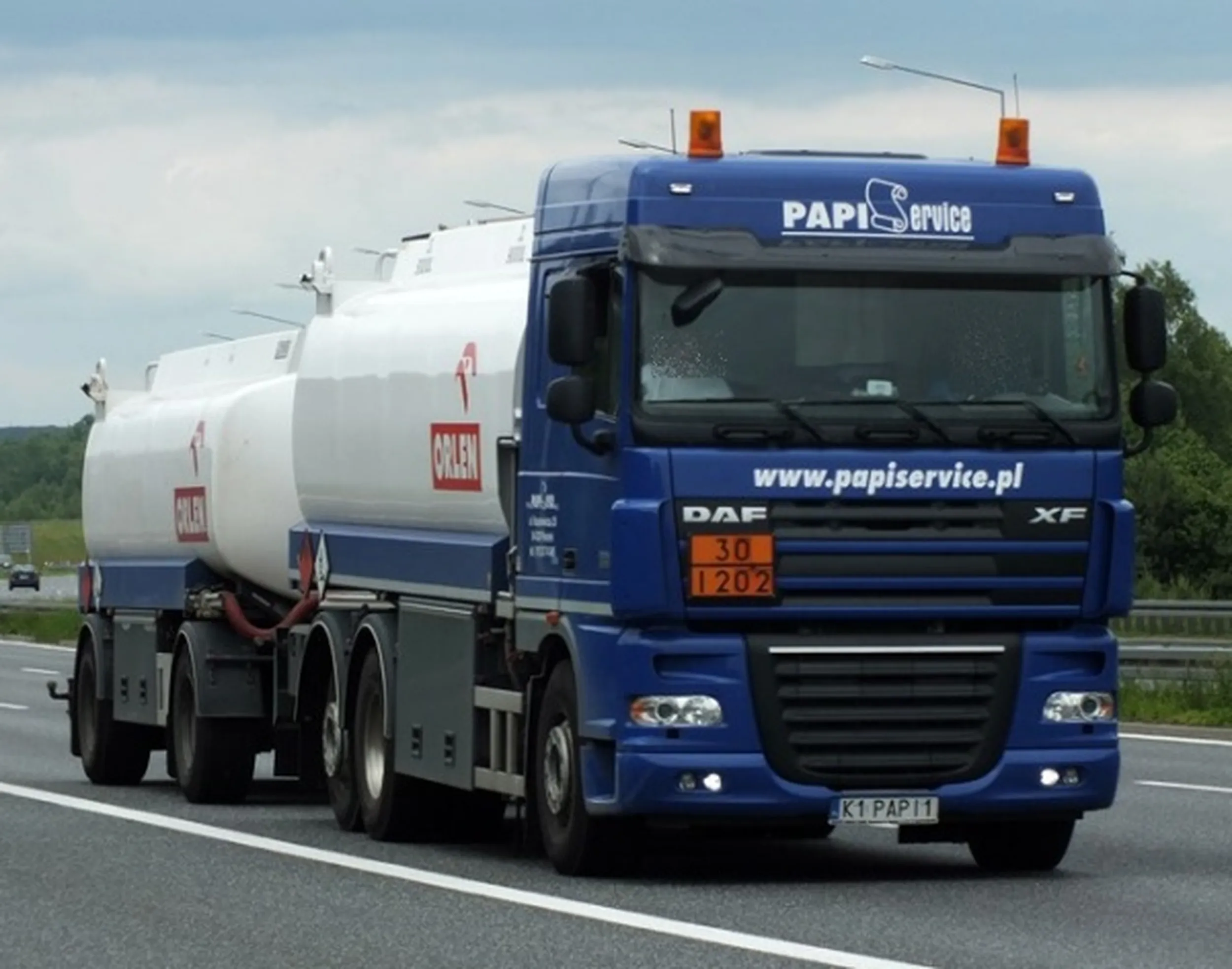 Fajny numer, blacha K1 PAPI1