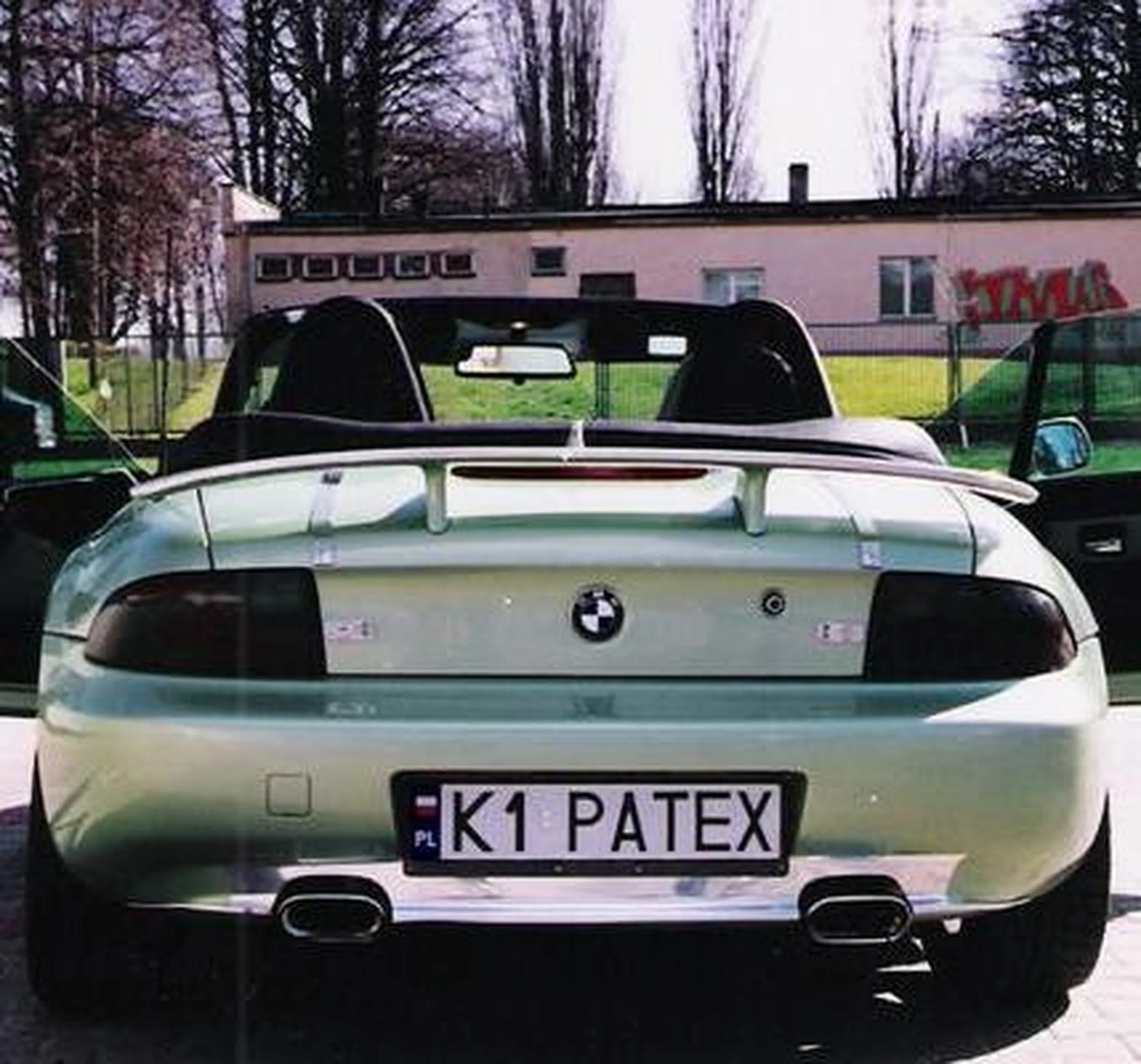 Fajny numer, blacha K1 PATEX