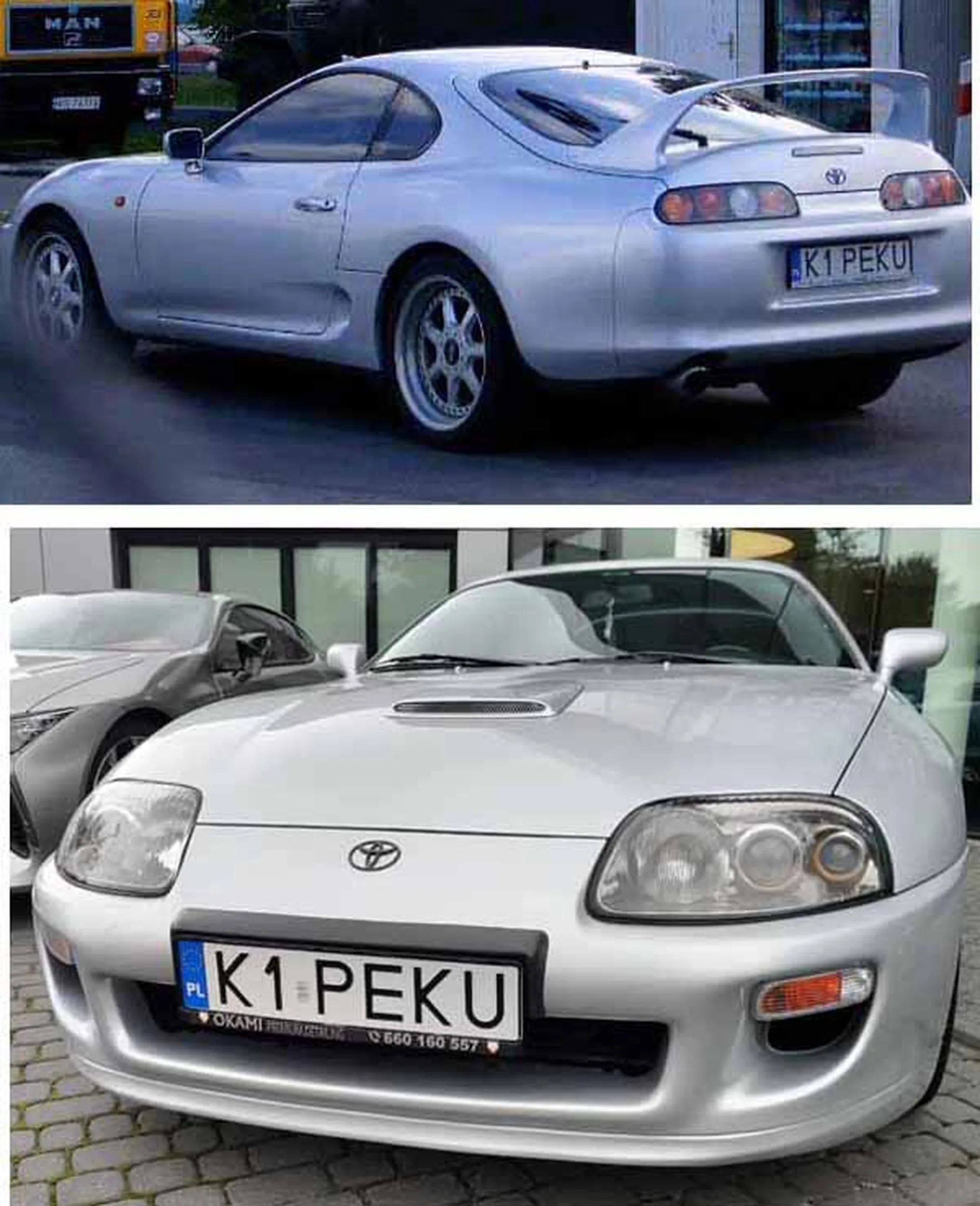 Fajny numer, blacha K1 PEKU