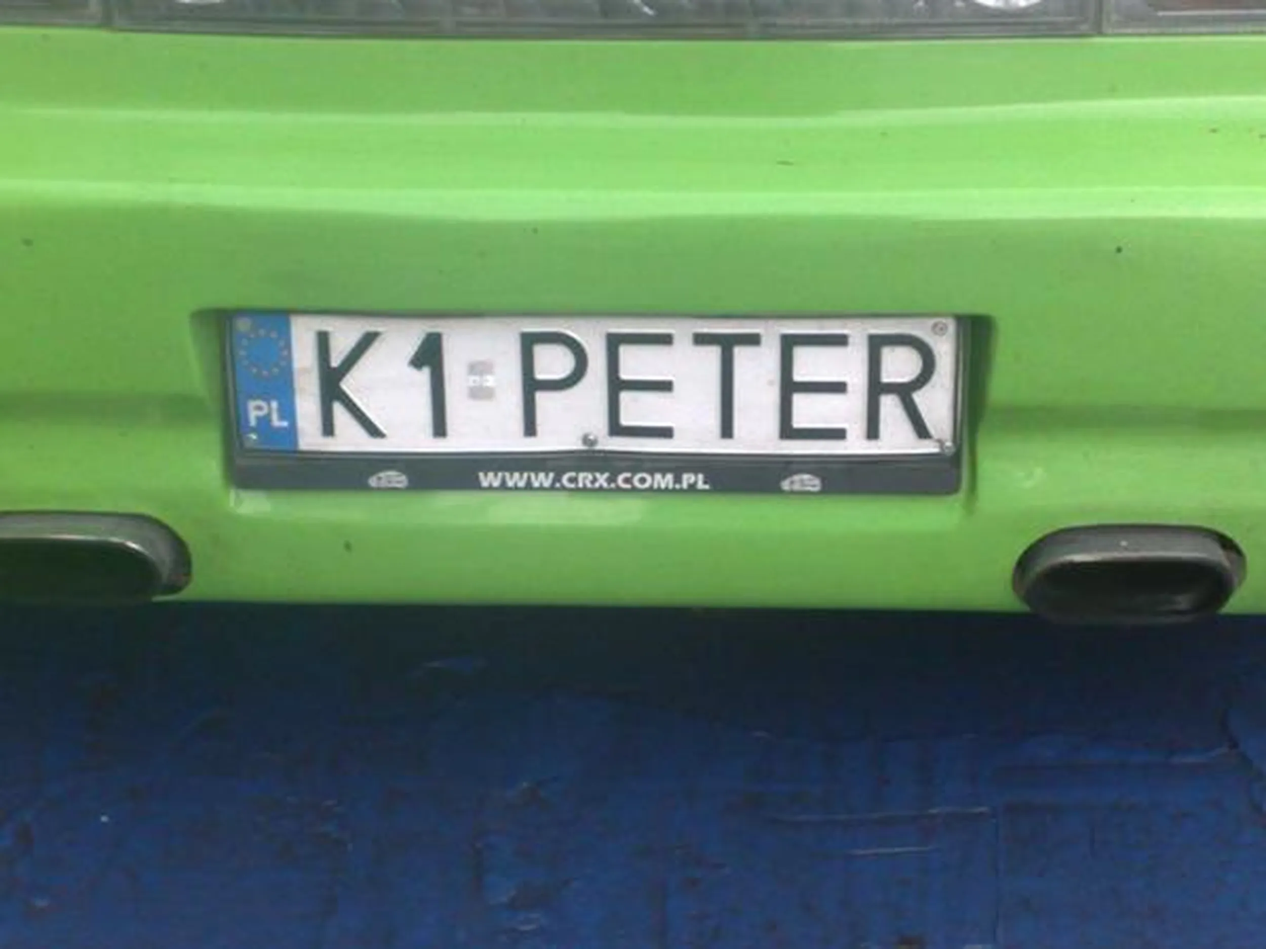 Fajny numer, blacha K1 PETER