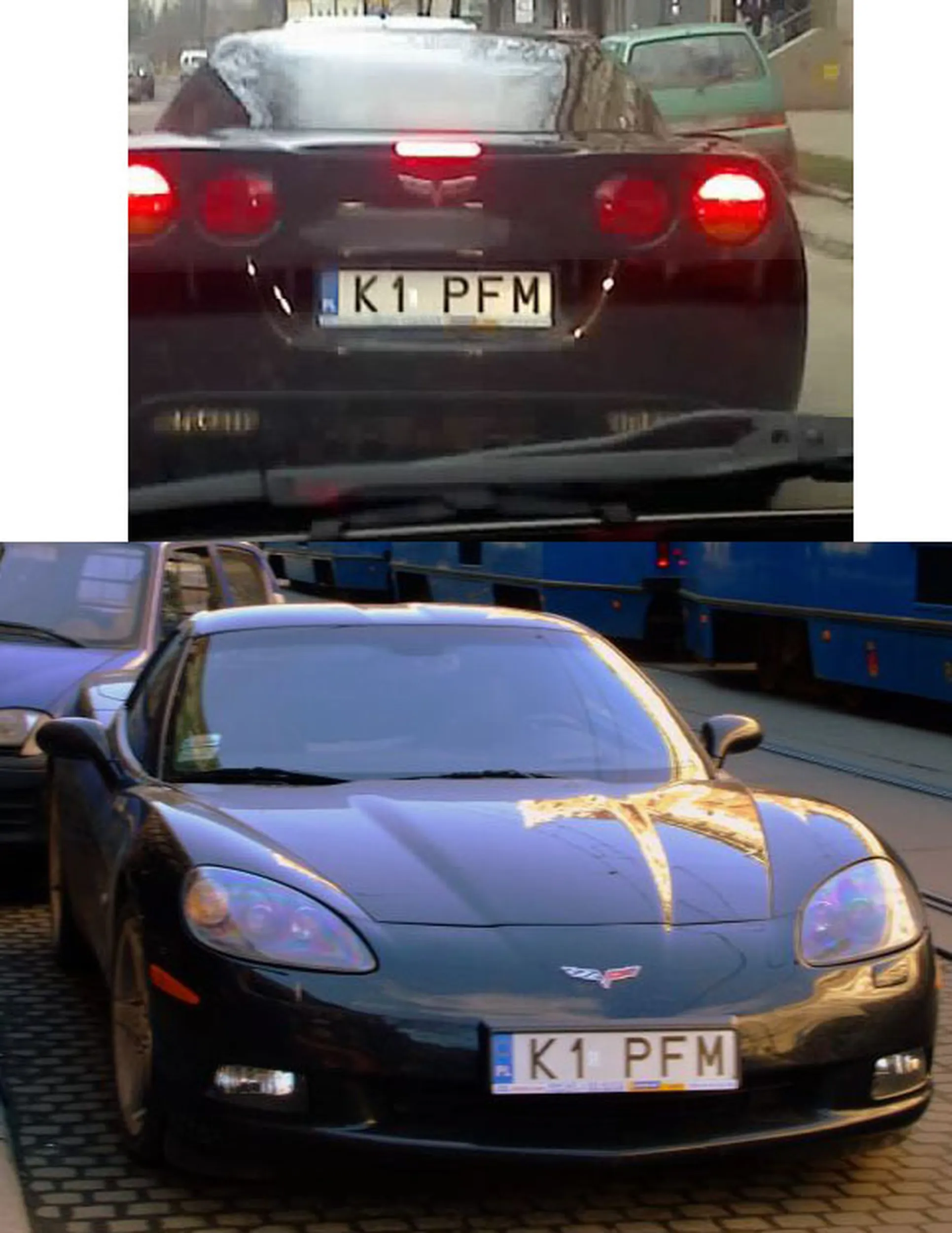 Fajny numer, blacha K1 PFM