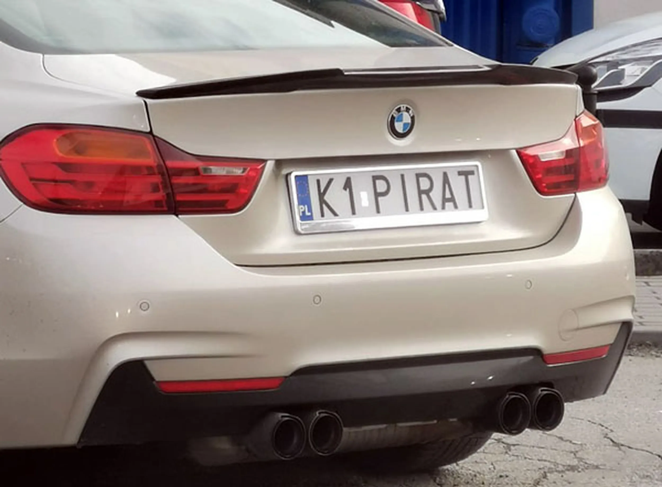 Fajny numer, blacha K1 PIRAT