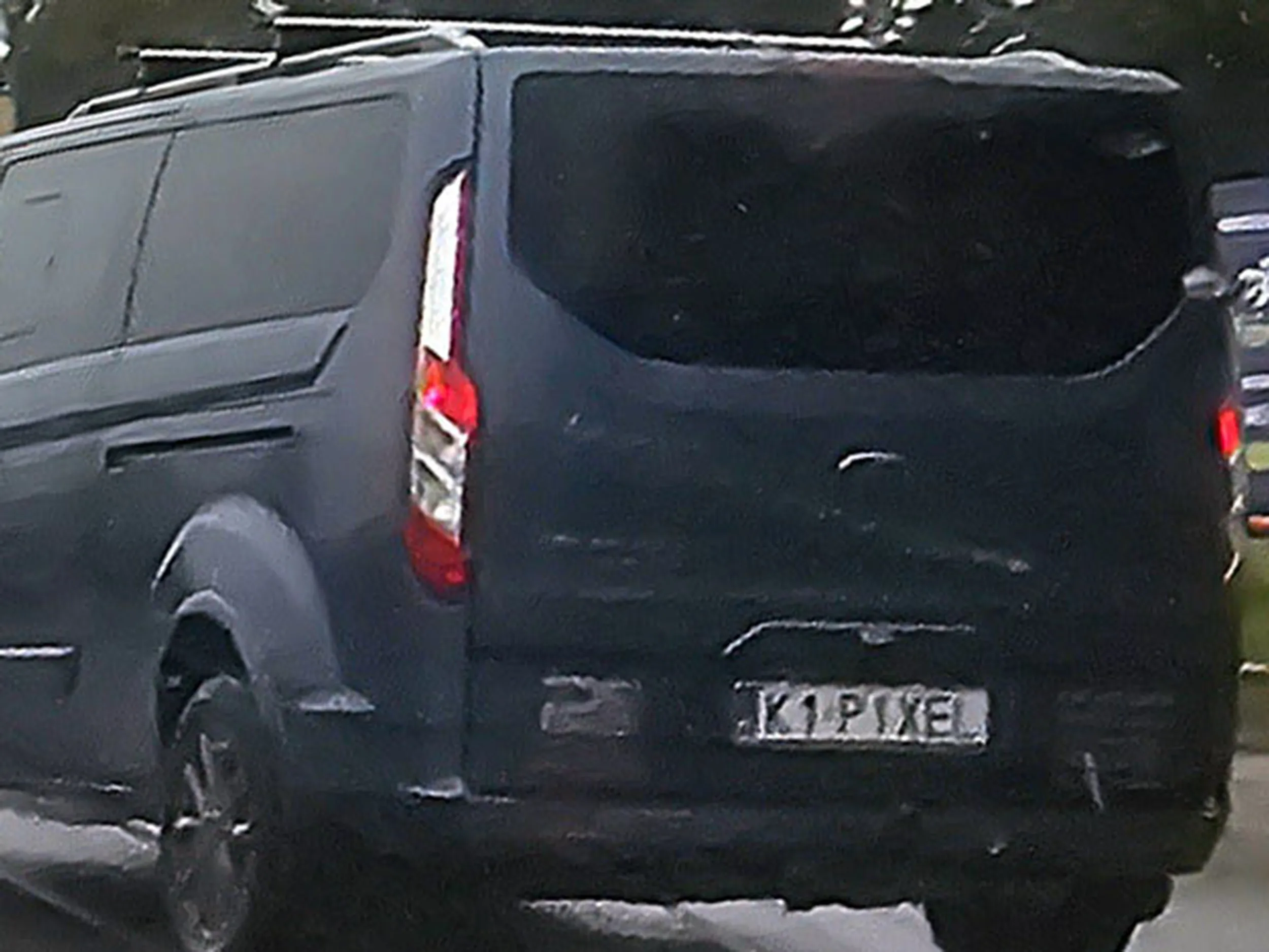 Fajny numer, blacha K1 PIXEL