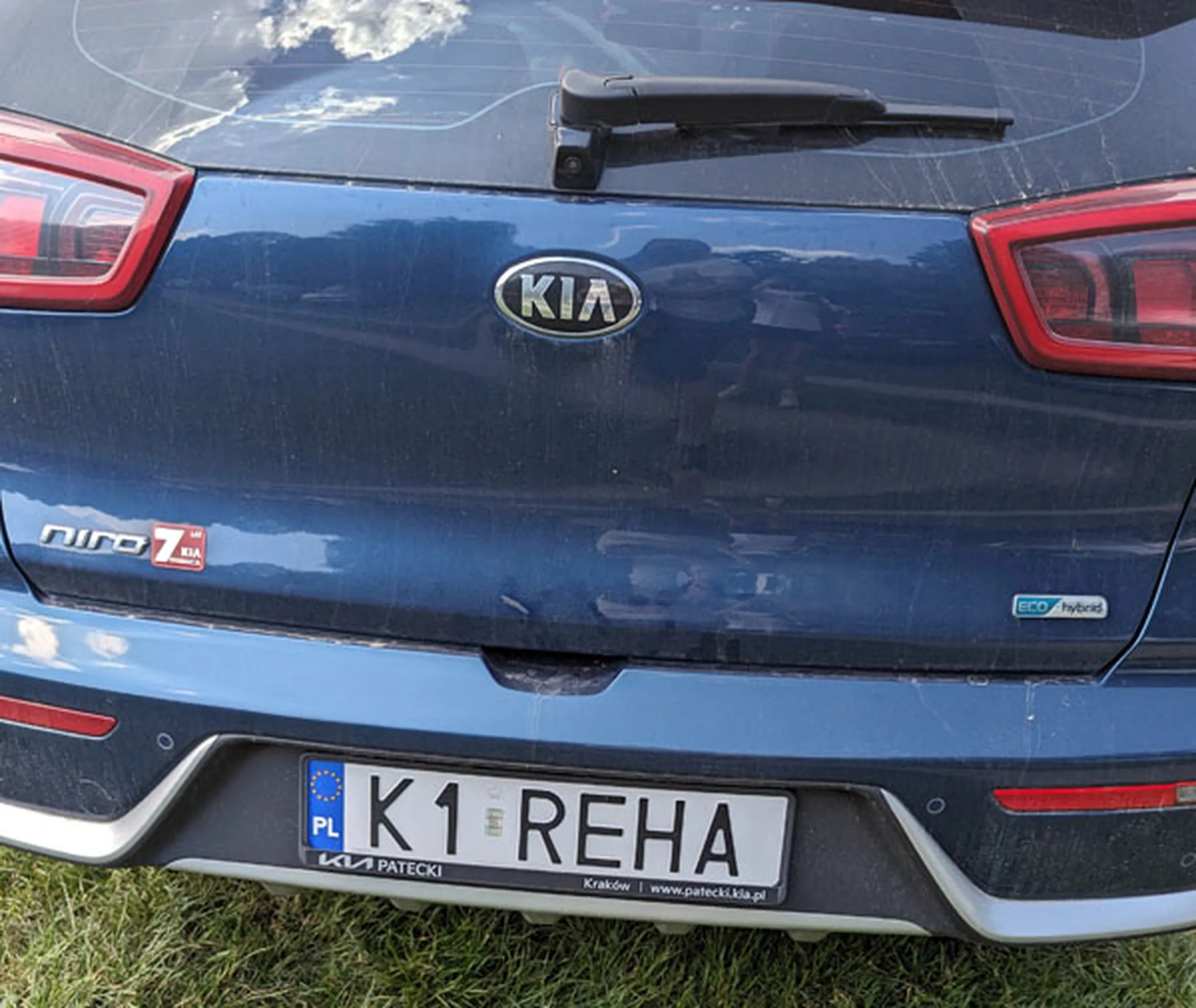 Fajny numer, blacha K1 REHA