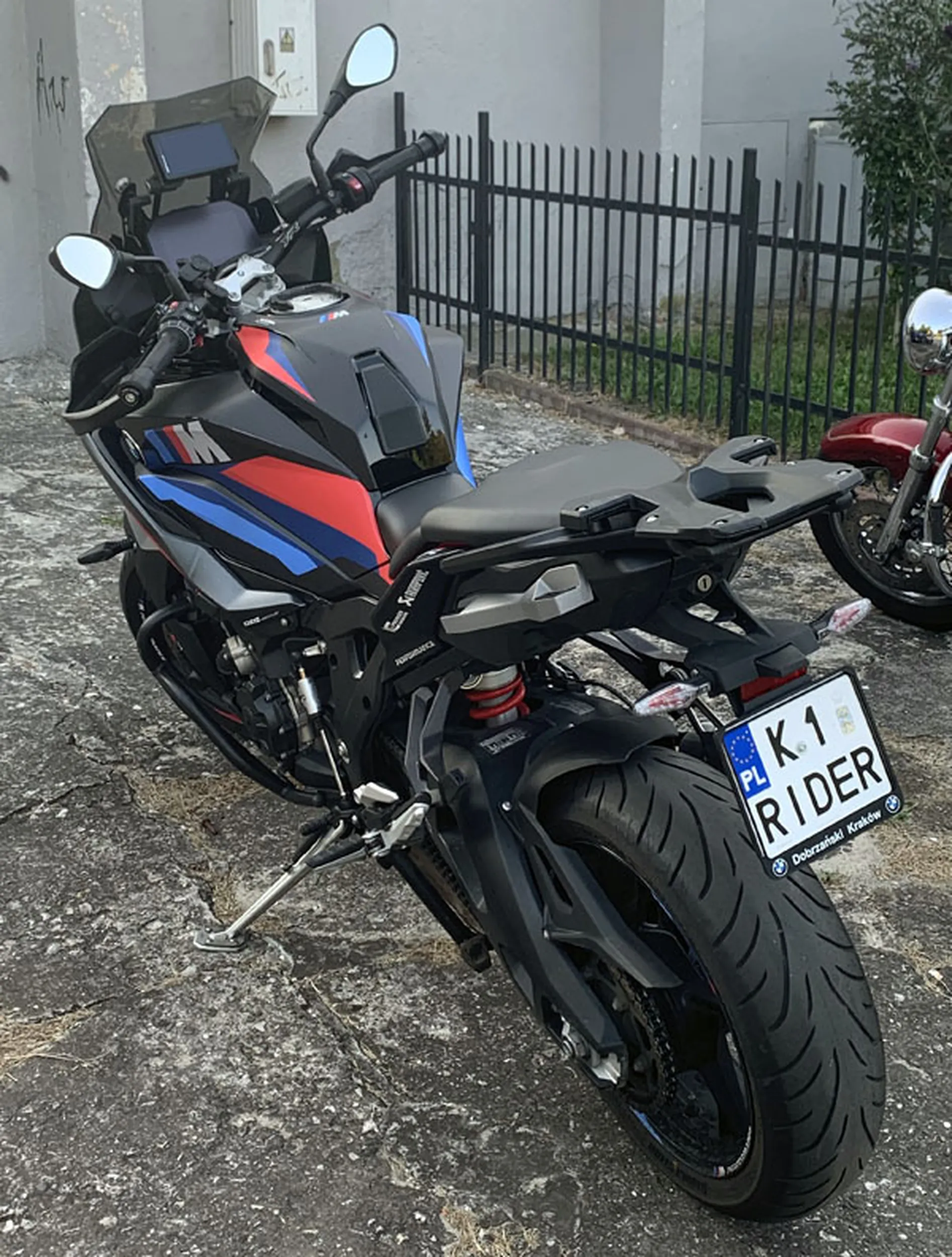 Fajny numer, blacha K1 RIDER