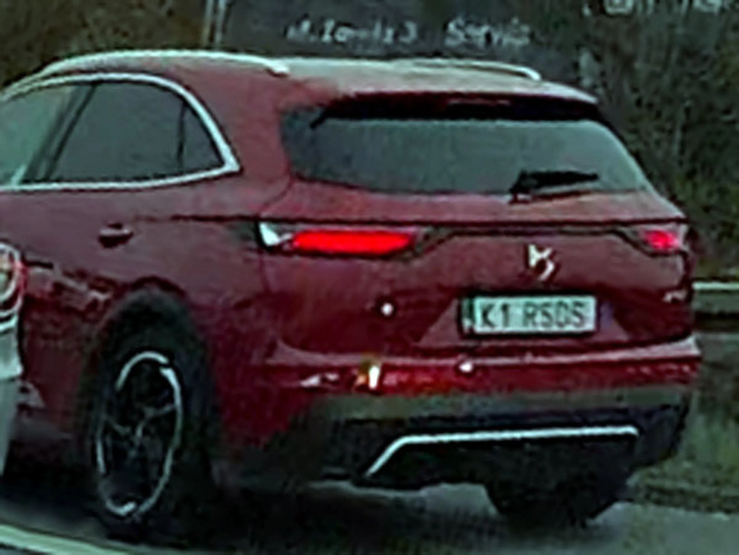 Fajny numer, blacha K1 RSDS