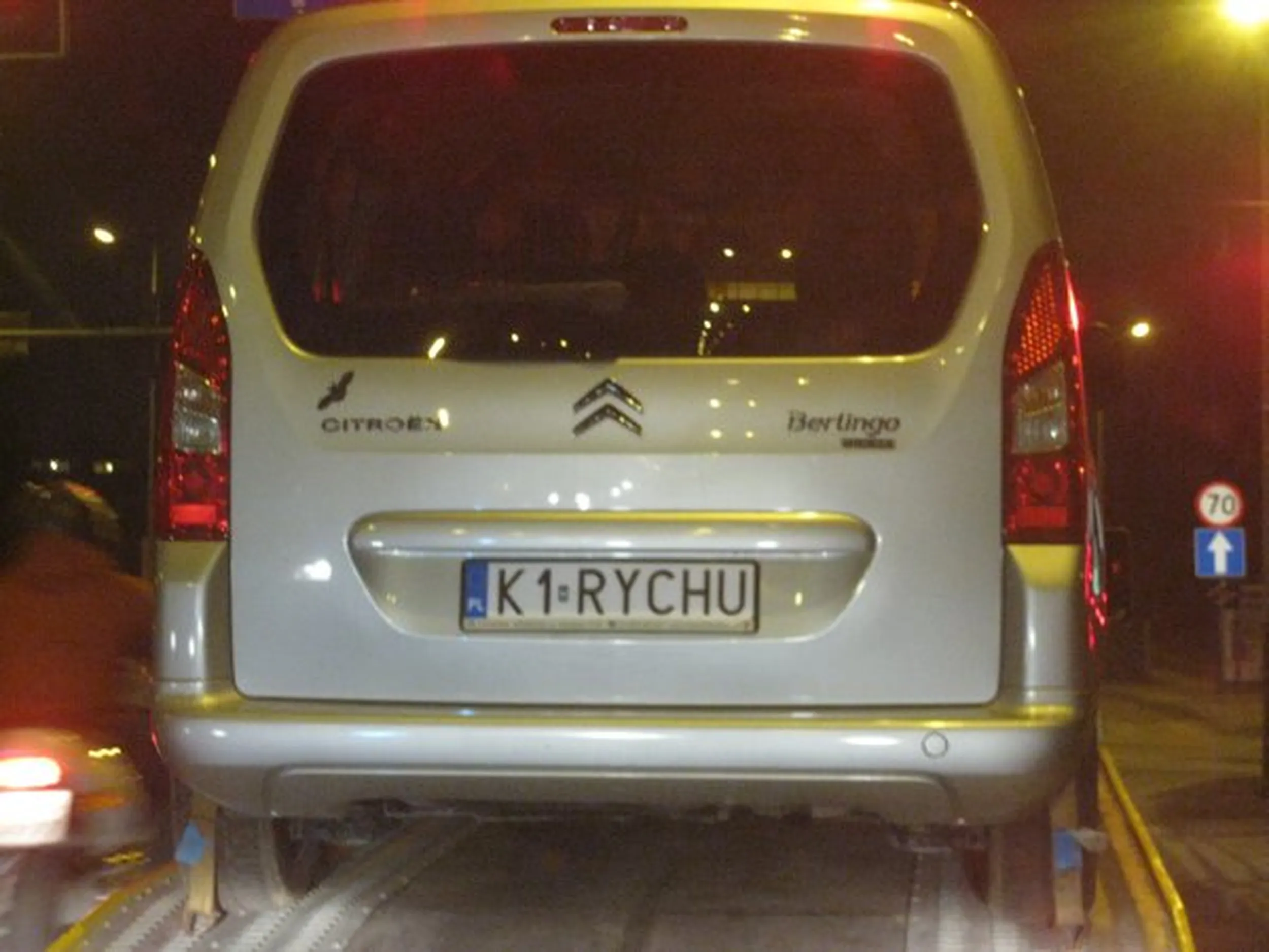 Fajny numer, blacha K1 RYCHU