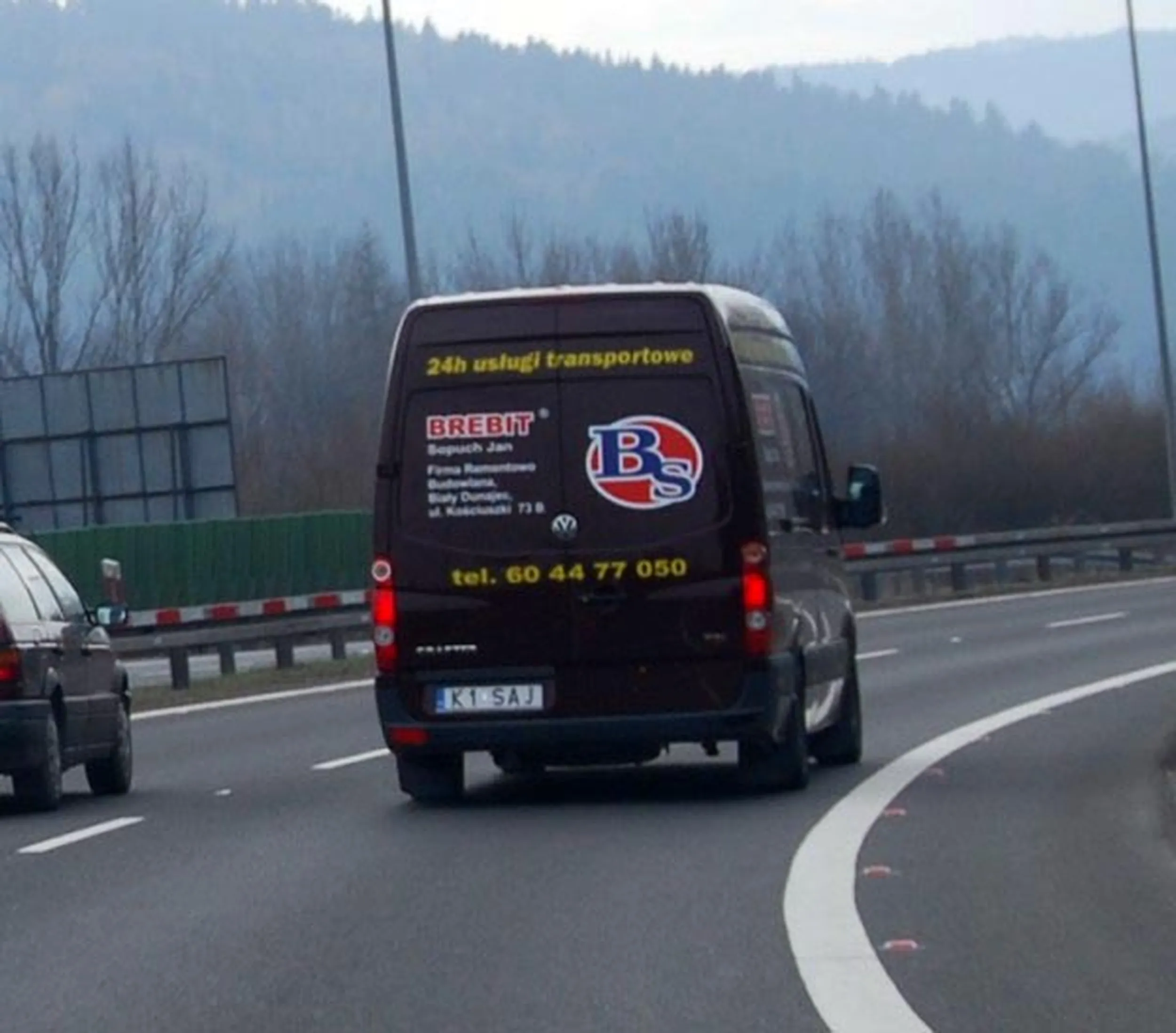 Fajny numer, blacha K1 SAJ