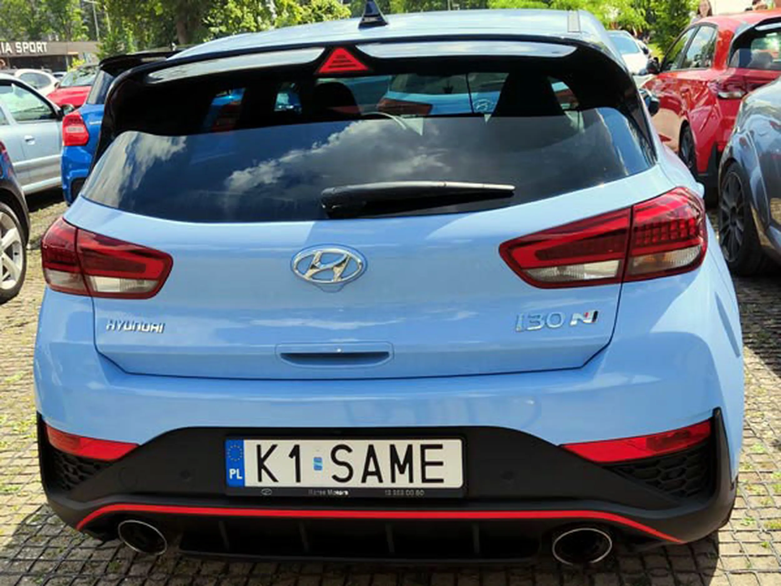 Fajny numer, blacha K1 SAME