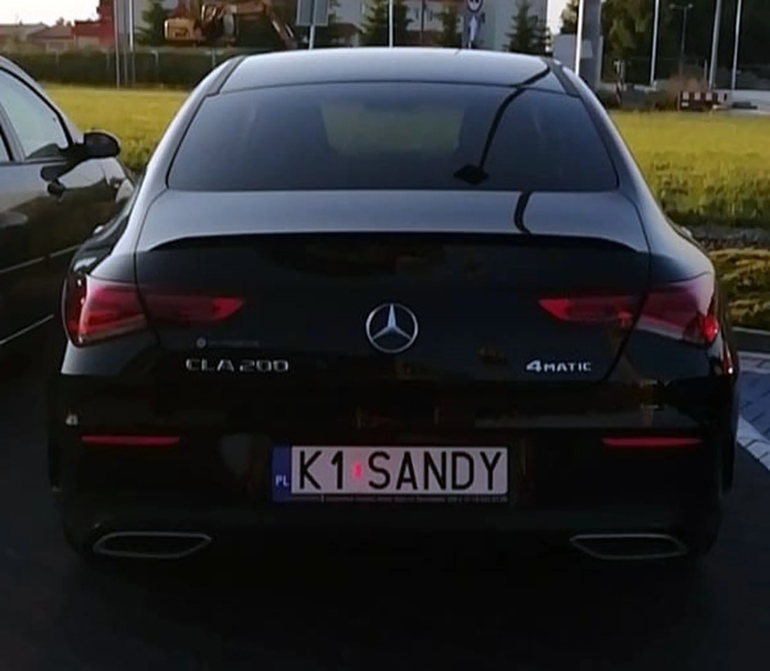 Fajny numer, blacha K1 SANDY