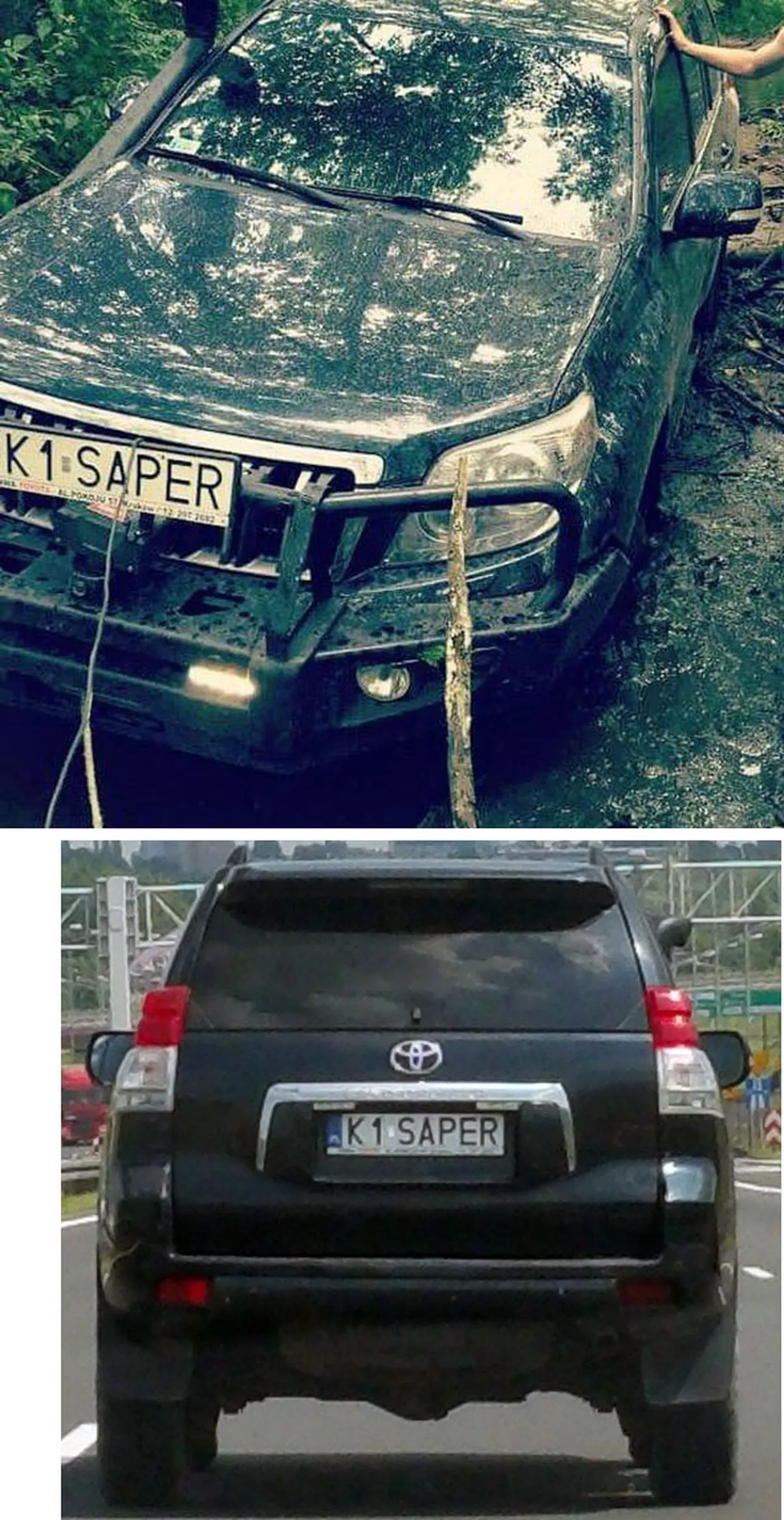 Fajny numer, blacha K1 SAPER