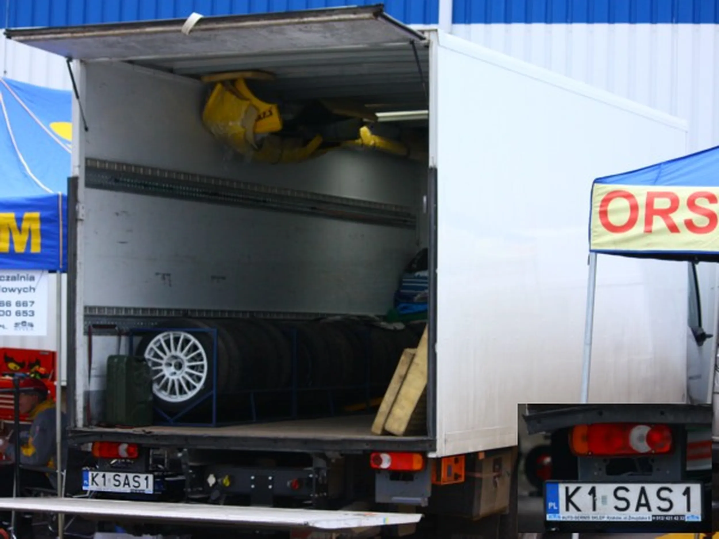 Fajny numer, blacha K1 SAS1