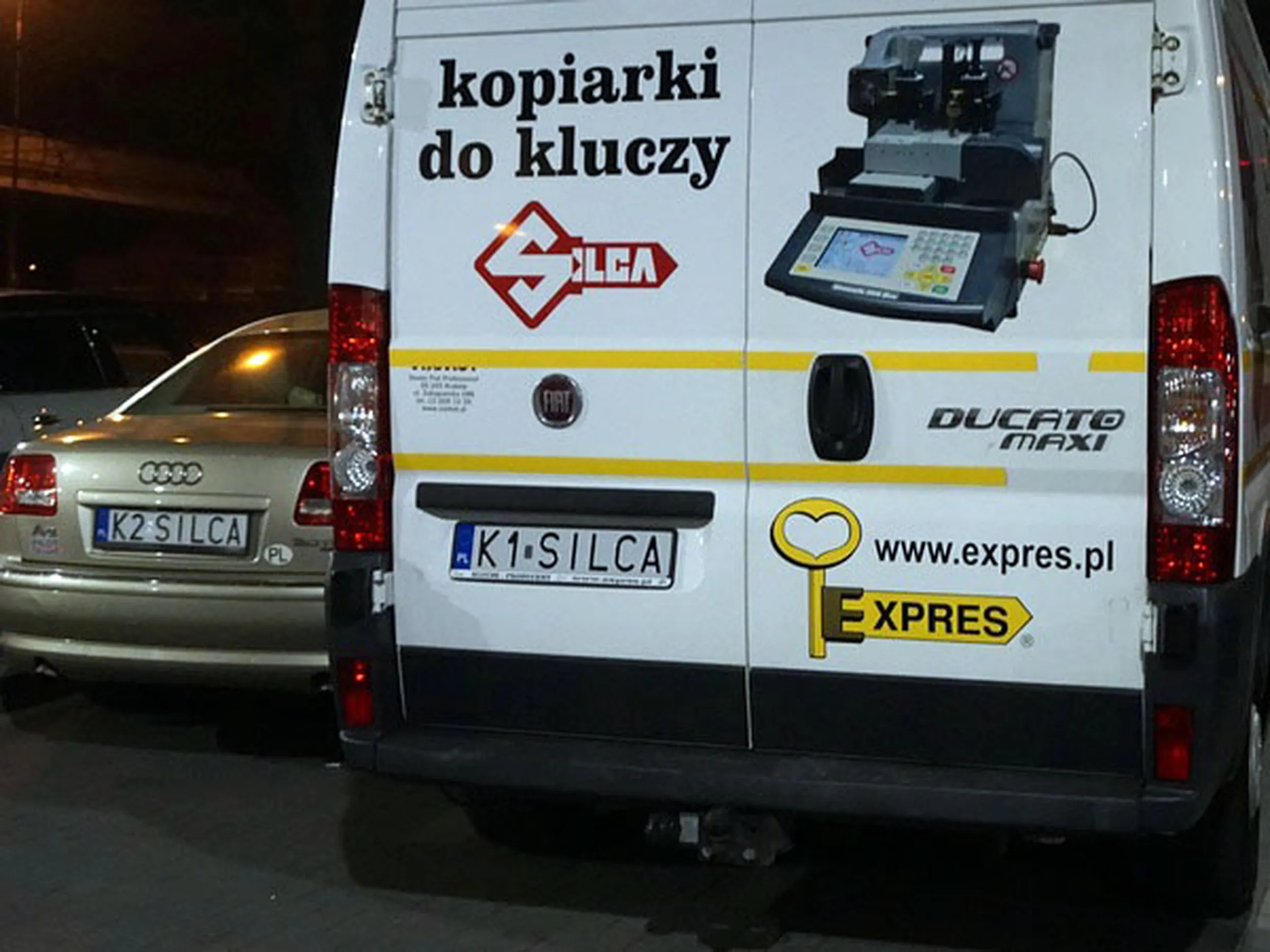 Fajny numer, blacha K1 SILCA