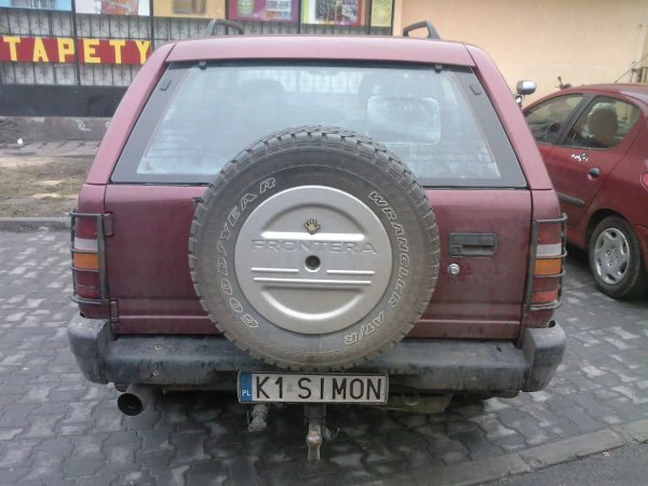 Fajny numer, blacha K1 SIMON