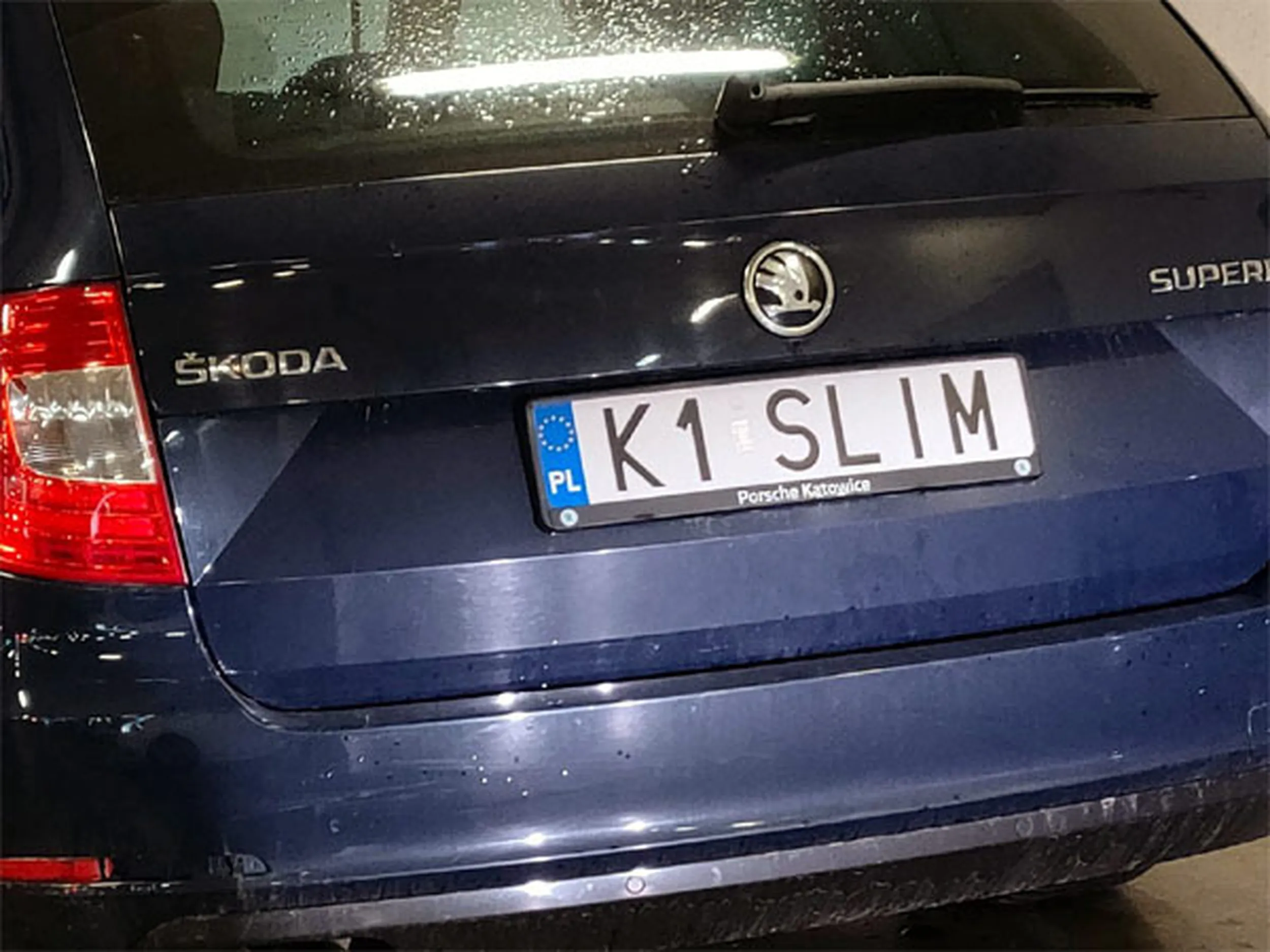 Fajny numer, blacha K1 SLIM