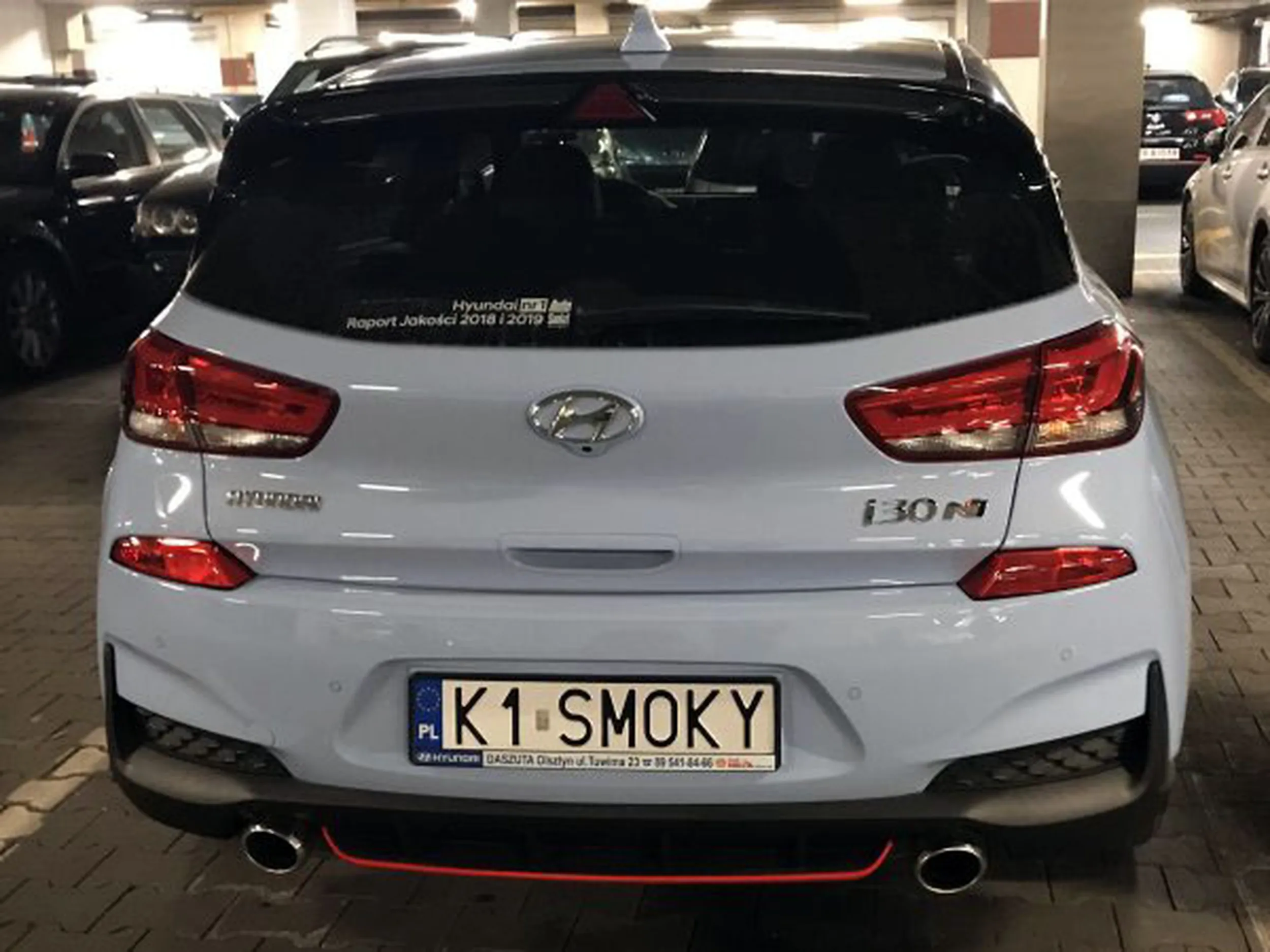 Fajny numer, blacha K1 SMOKY