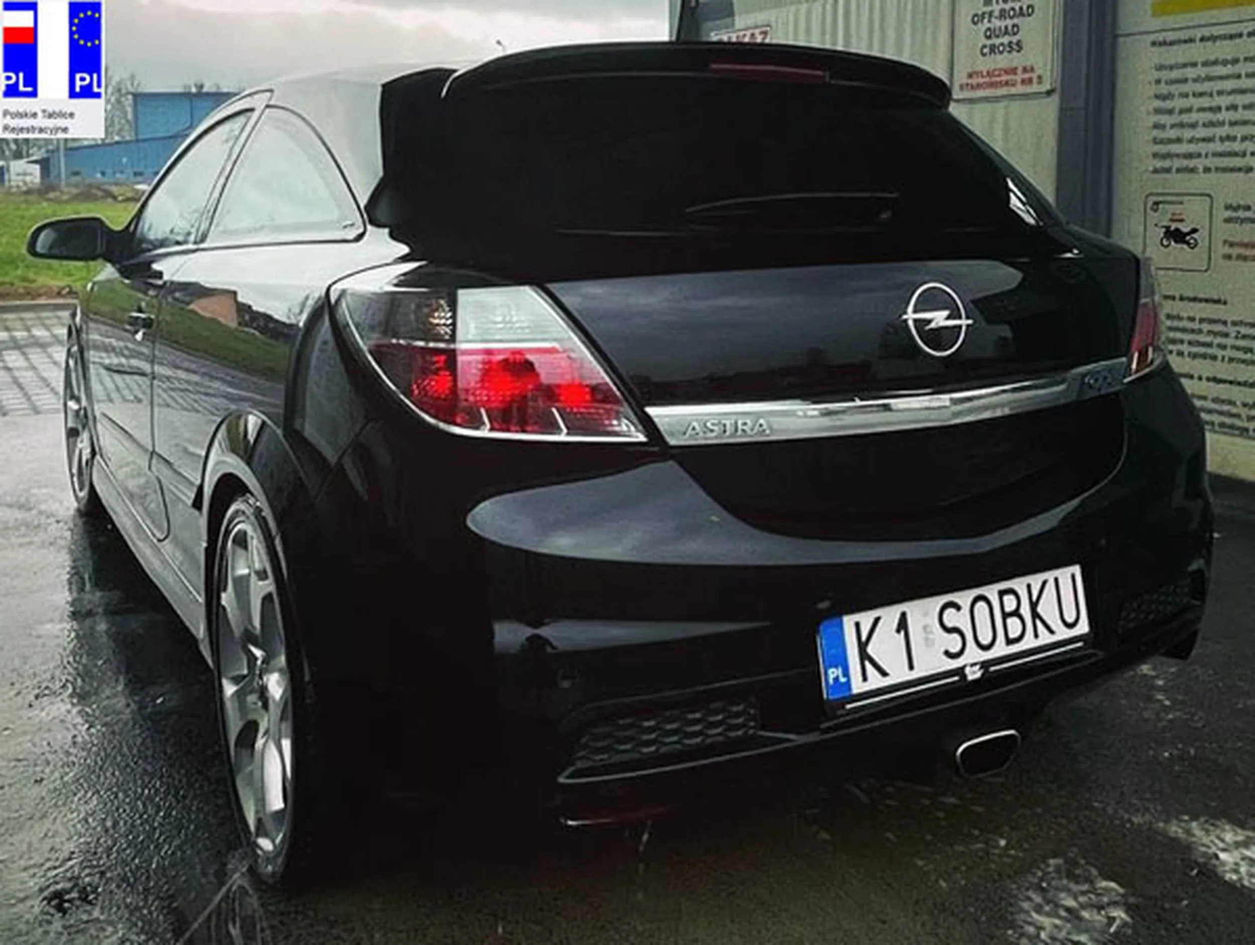 Fajny numer, blacha K1 SOBKU