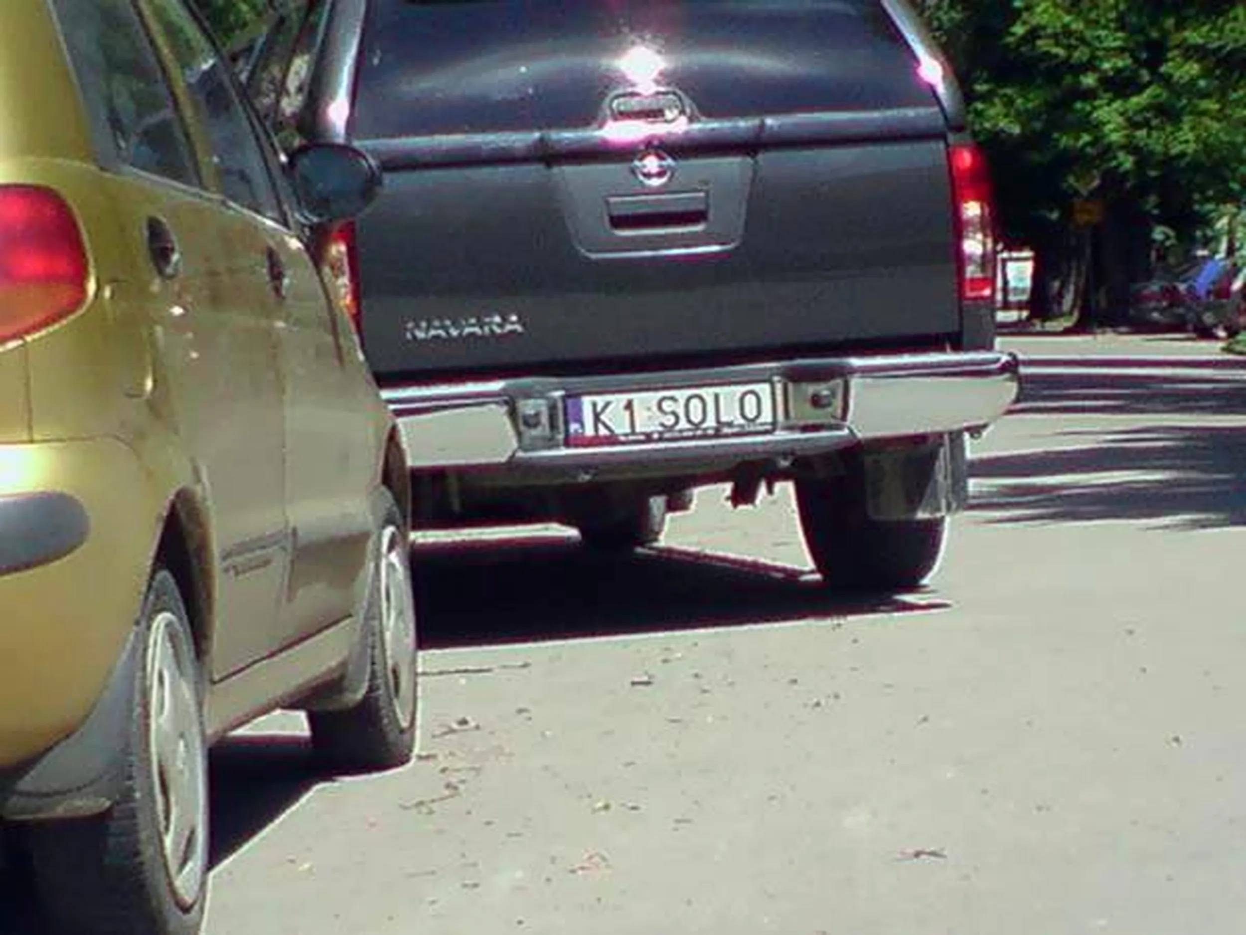 Fajny numer, blacha K1 SOLO