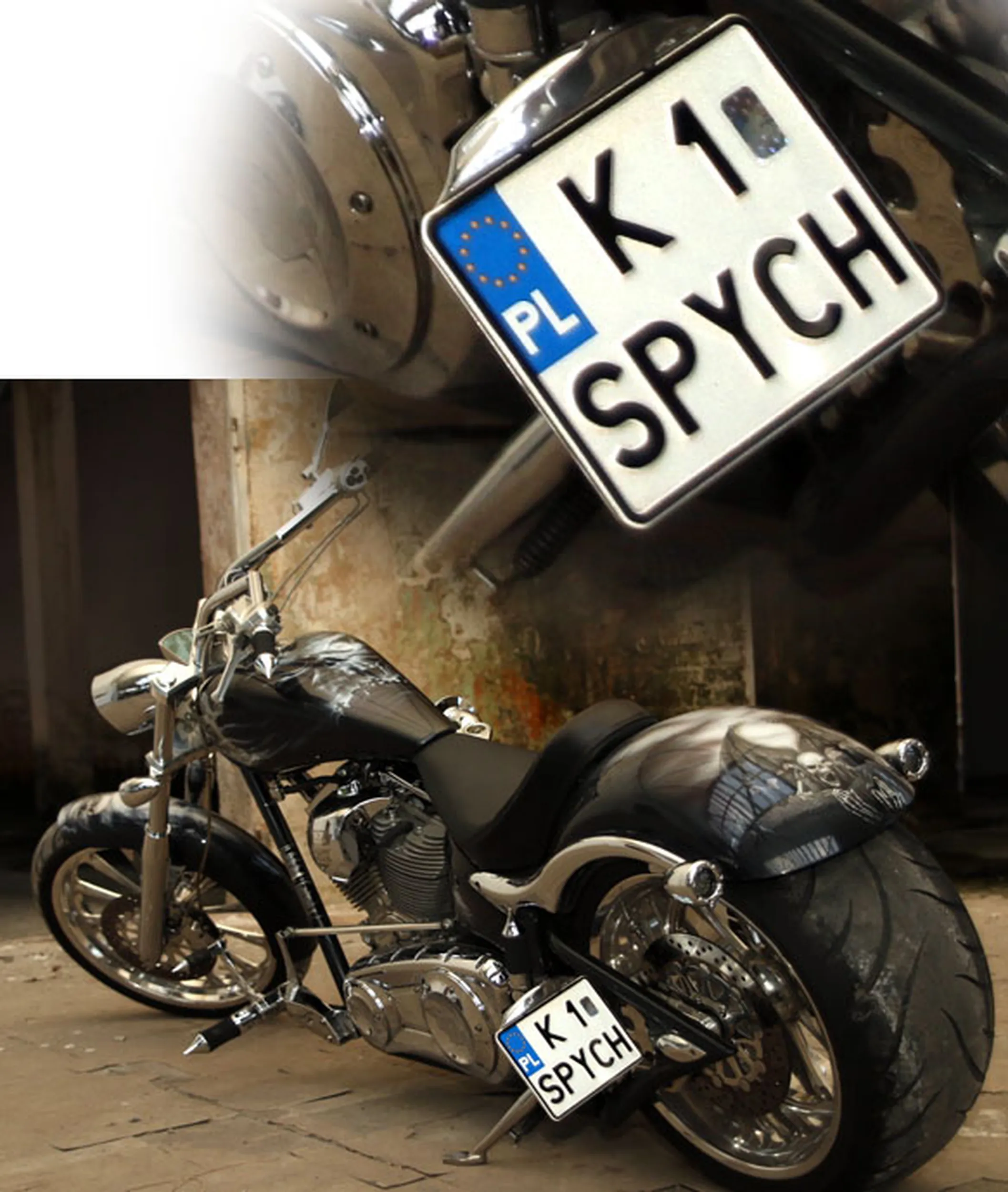 Fajny numer, blacha K1 SPYCH