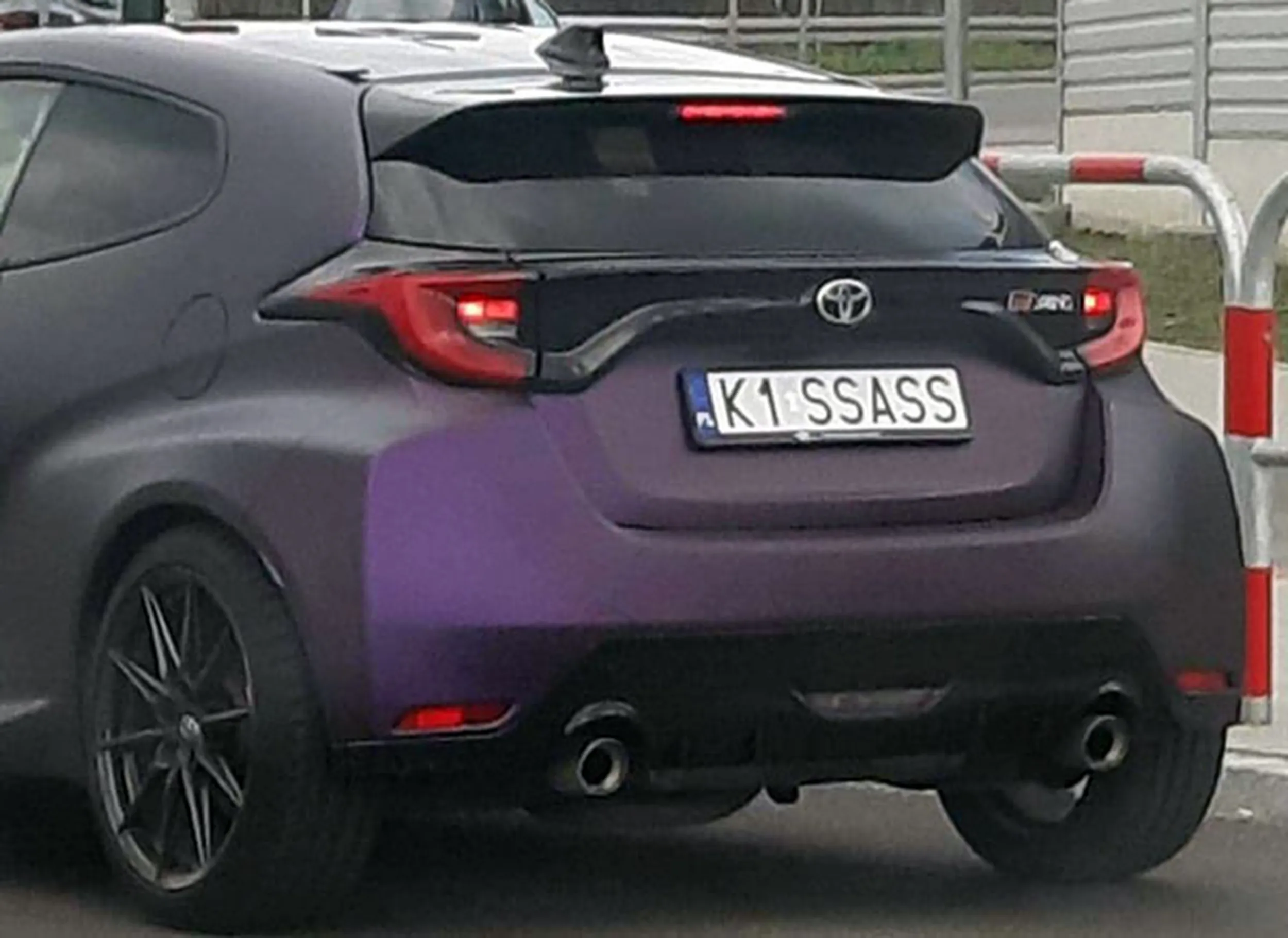 Fajny numer, blacha K1 SSASS