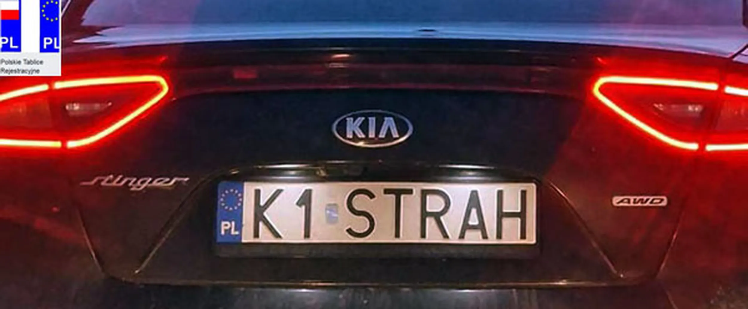 Fajny numer, blacha K1 STRAH