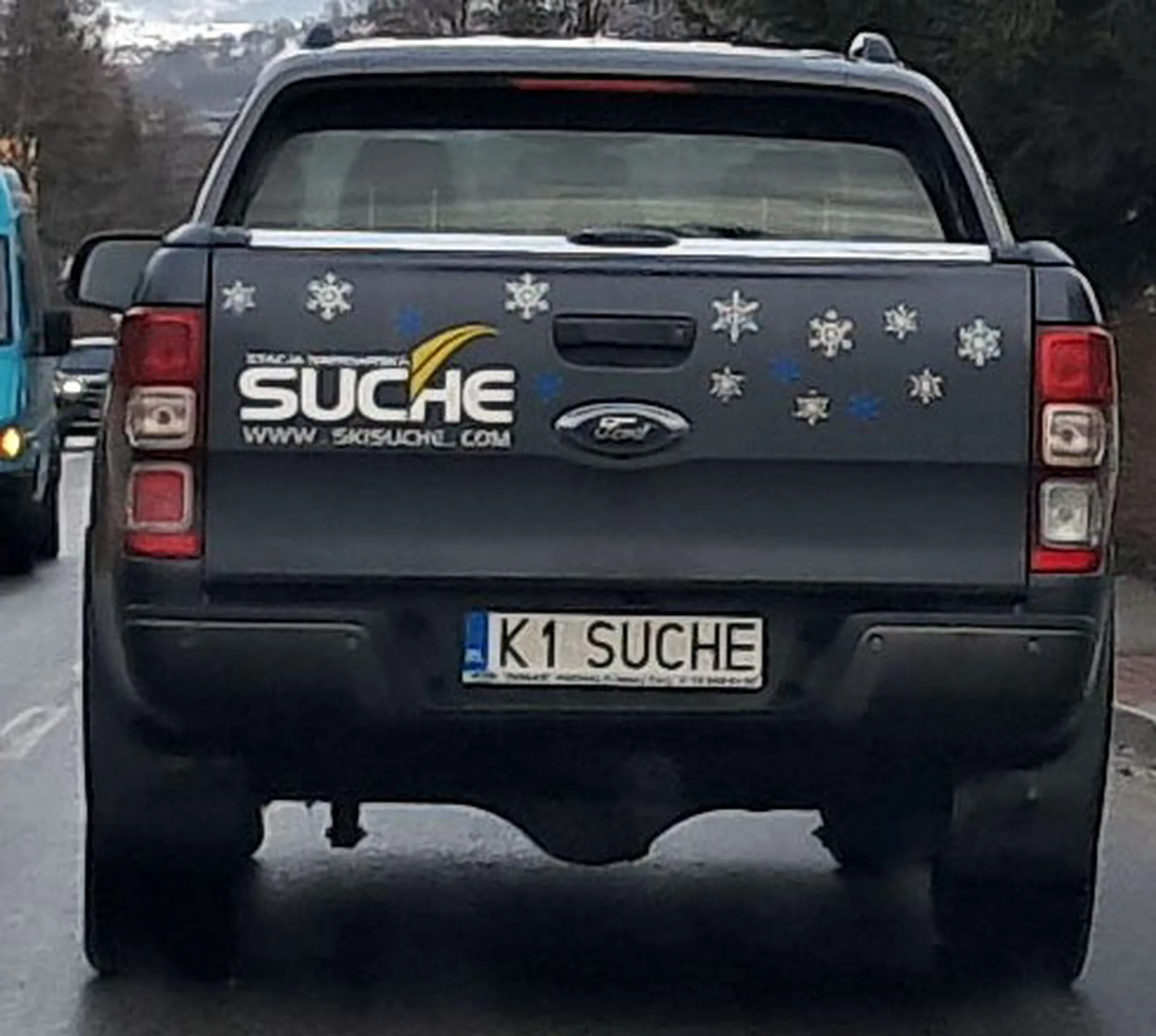 Fajny numer, blacha K1 SUCHE