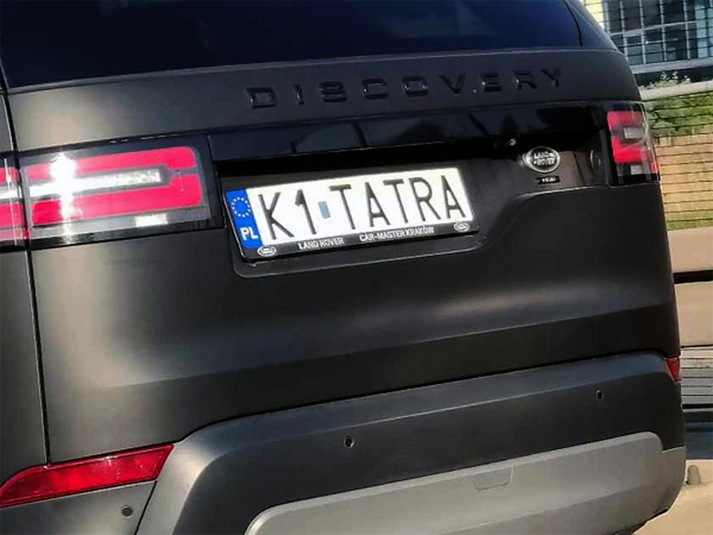 Fajny numer, blacha K1 TATRA
