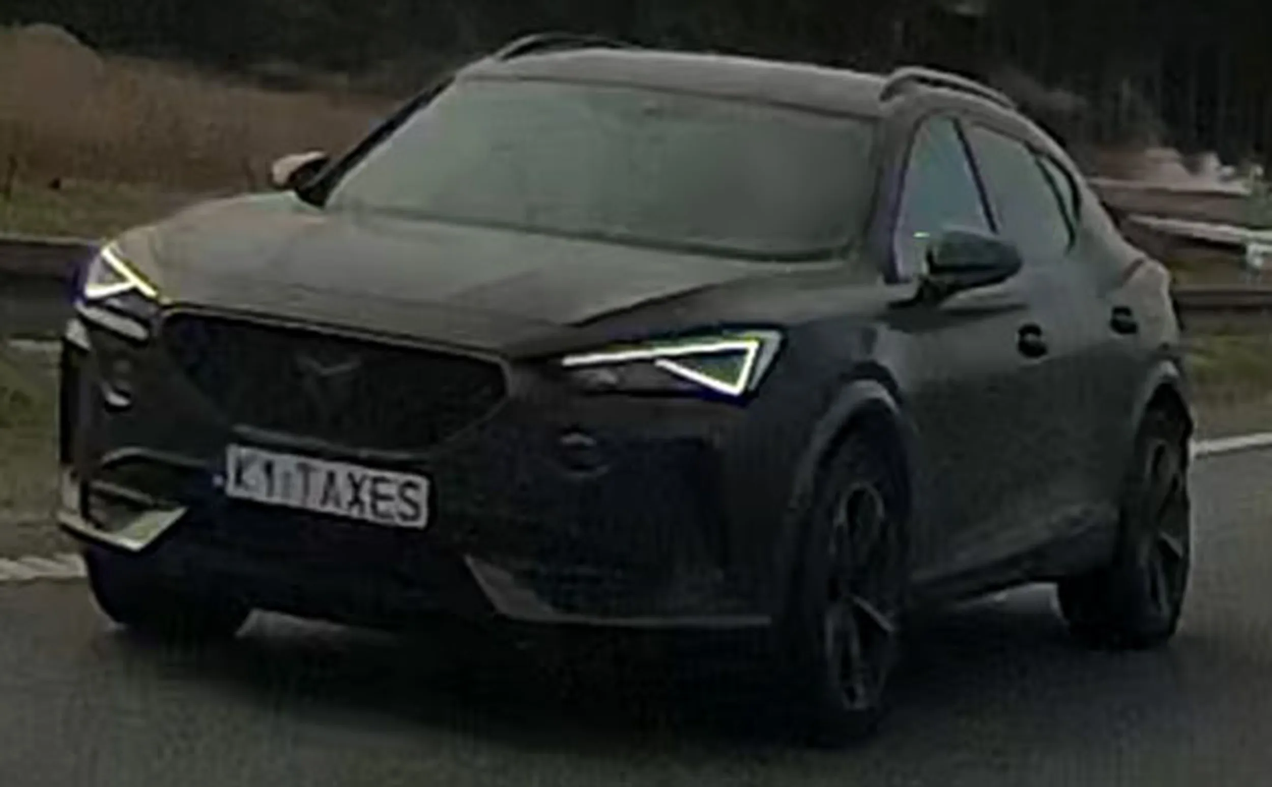 Fajny numer, blacha K1 TAXES