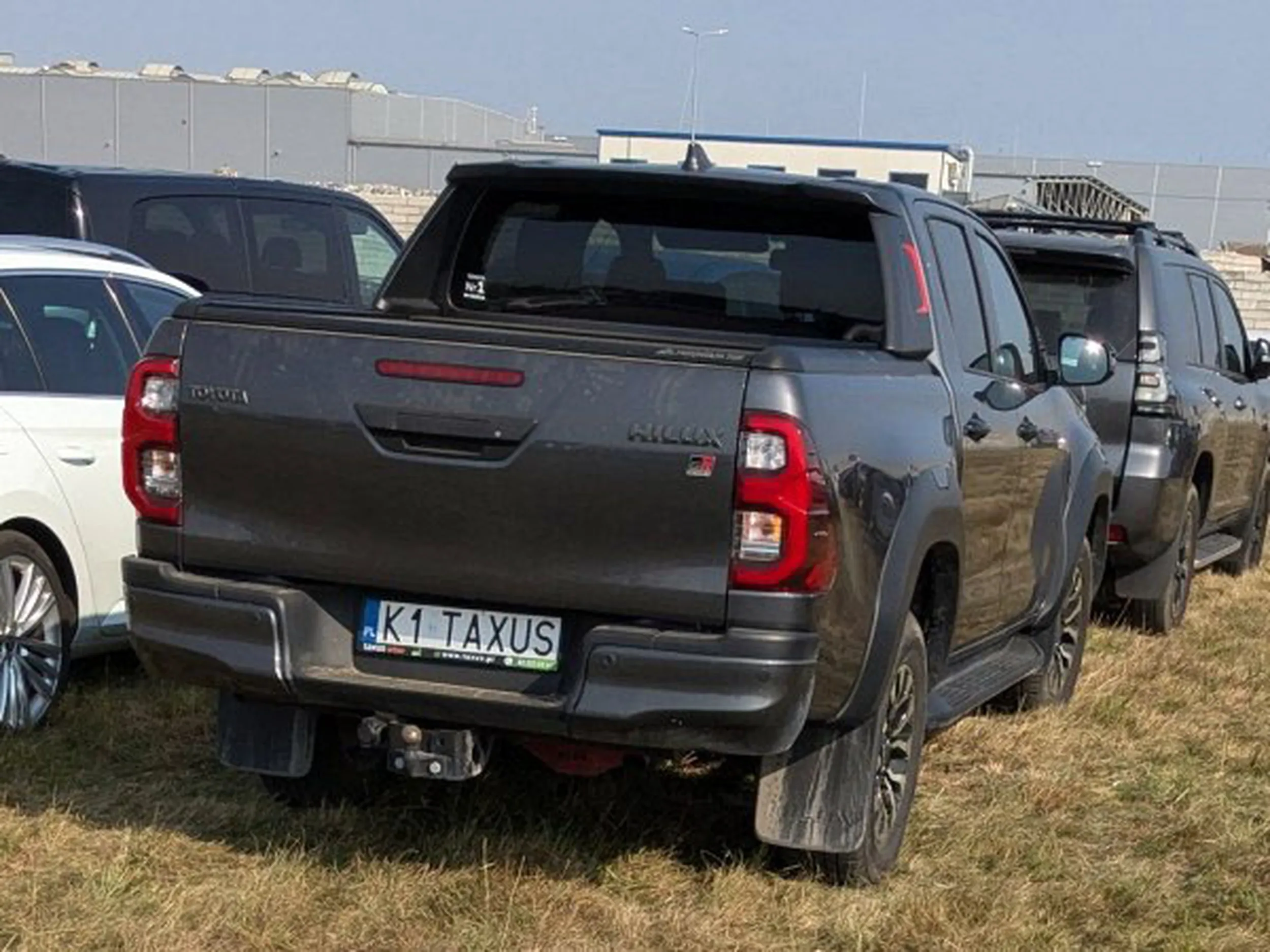 Fajny numer, blacha K1 TAXUS