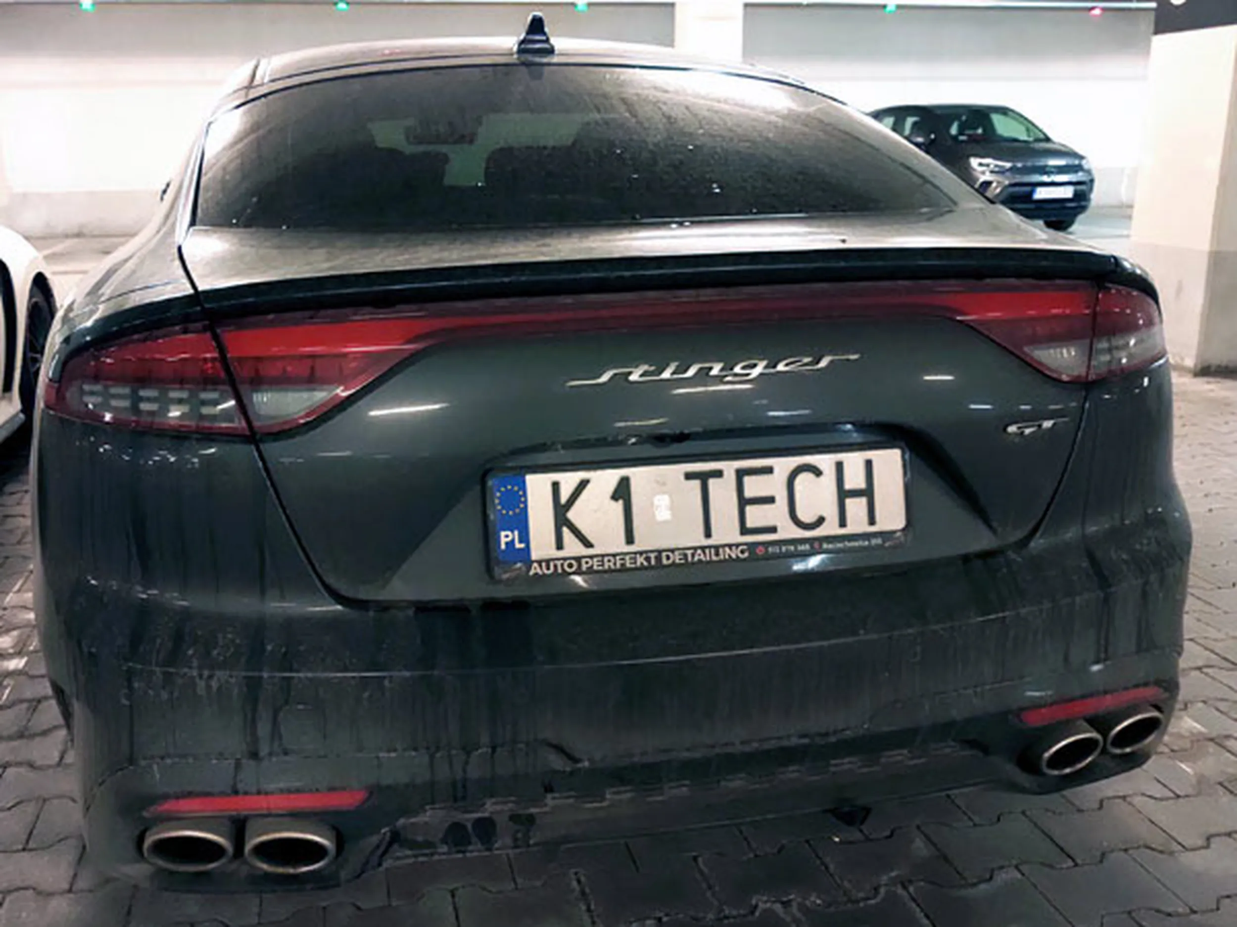 Fajny numer, blacha K1 TECH