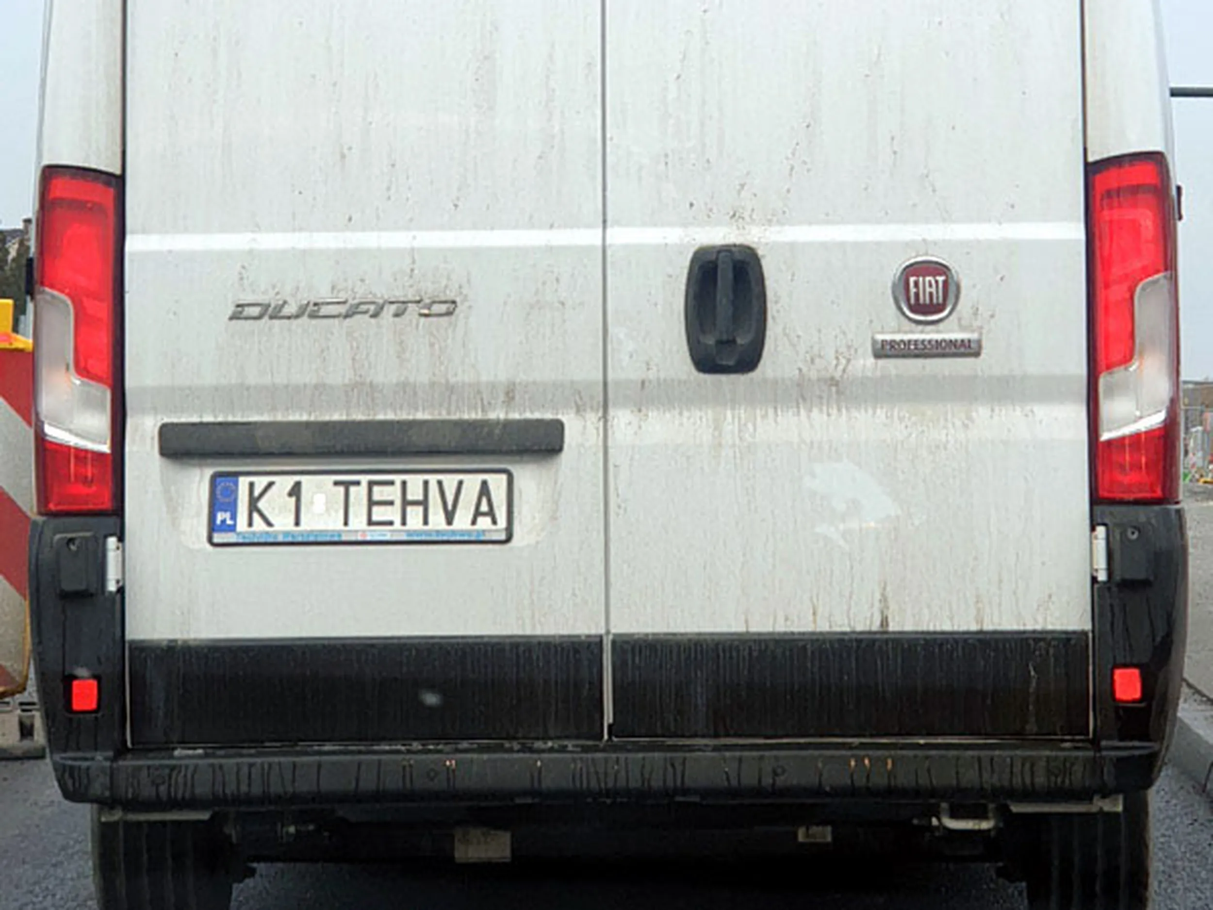 Fajny numer, blacha K1 TEHVA