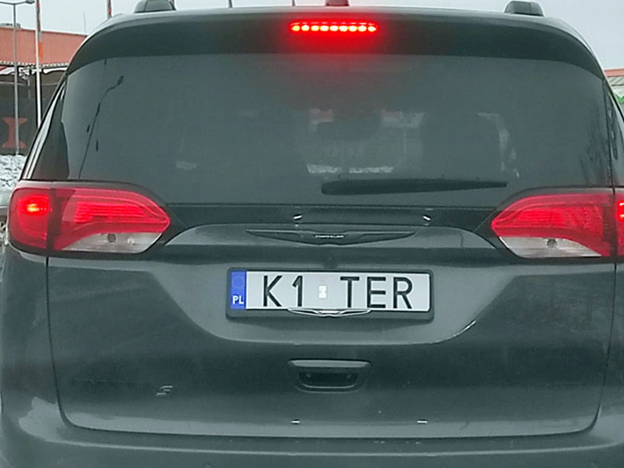 Fajny numer, blacha K1 TER