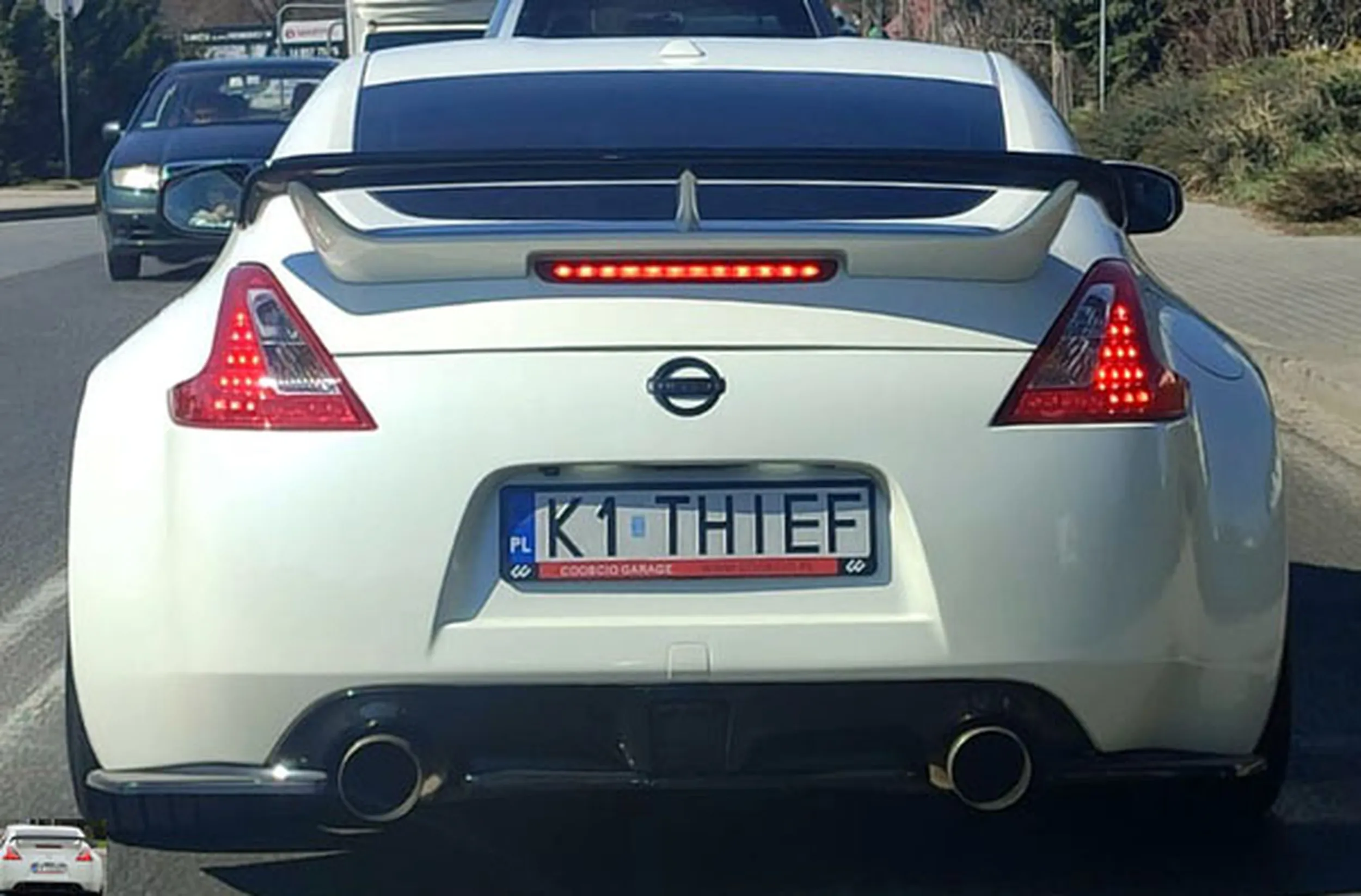 Fajny numer, blacha K1 THIEF