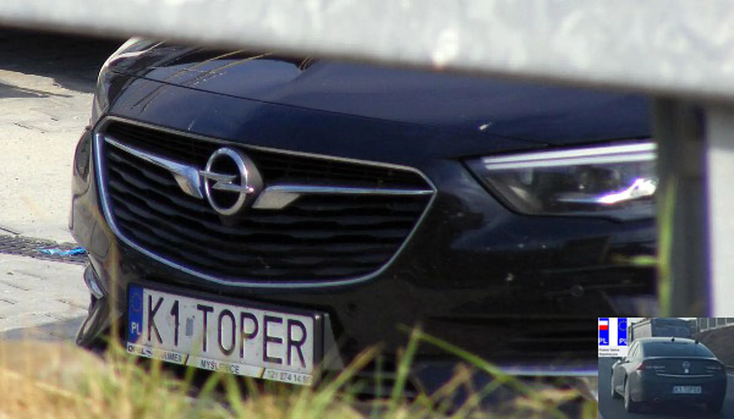 Fajny numer, blacha K1 TOPER