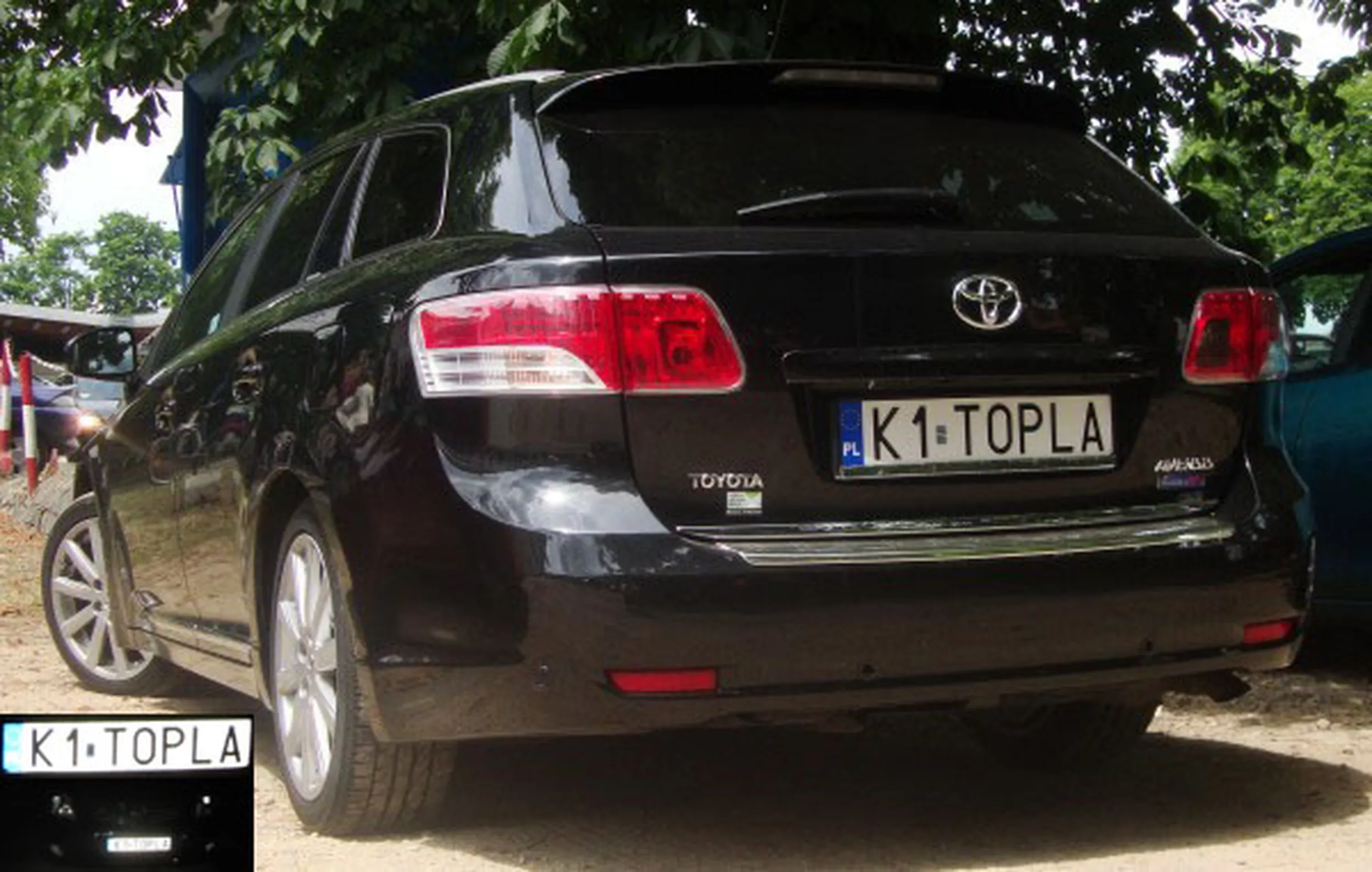 Fajny numer, blacha K1 TOPLA