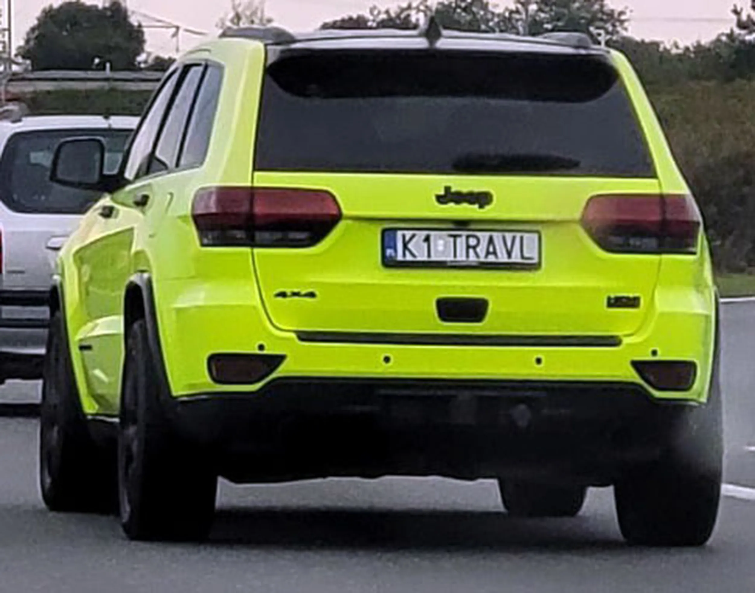 Fajny numer, blacha K1 TRAVL