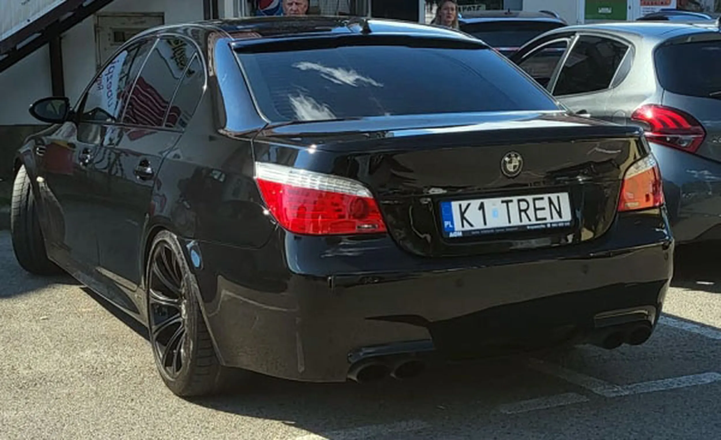 Fajny numer, blacha K1 TREN