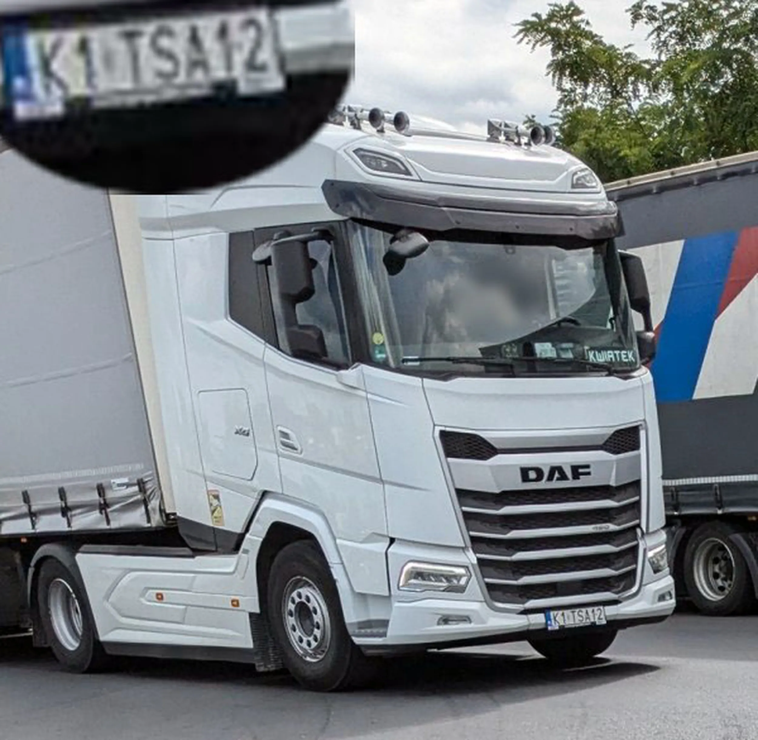 Fajny numer, blacha K1 TSA12