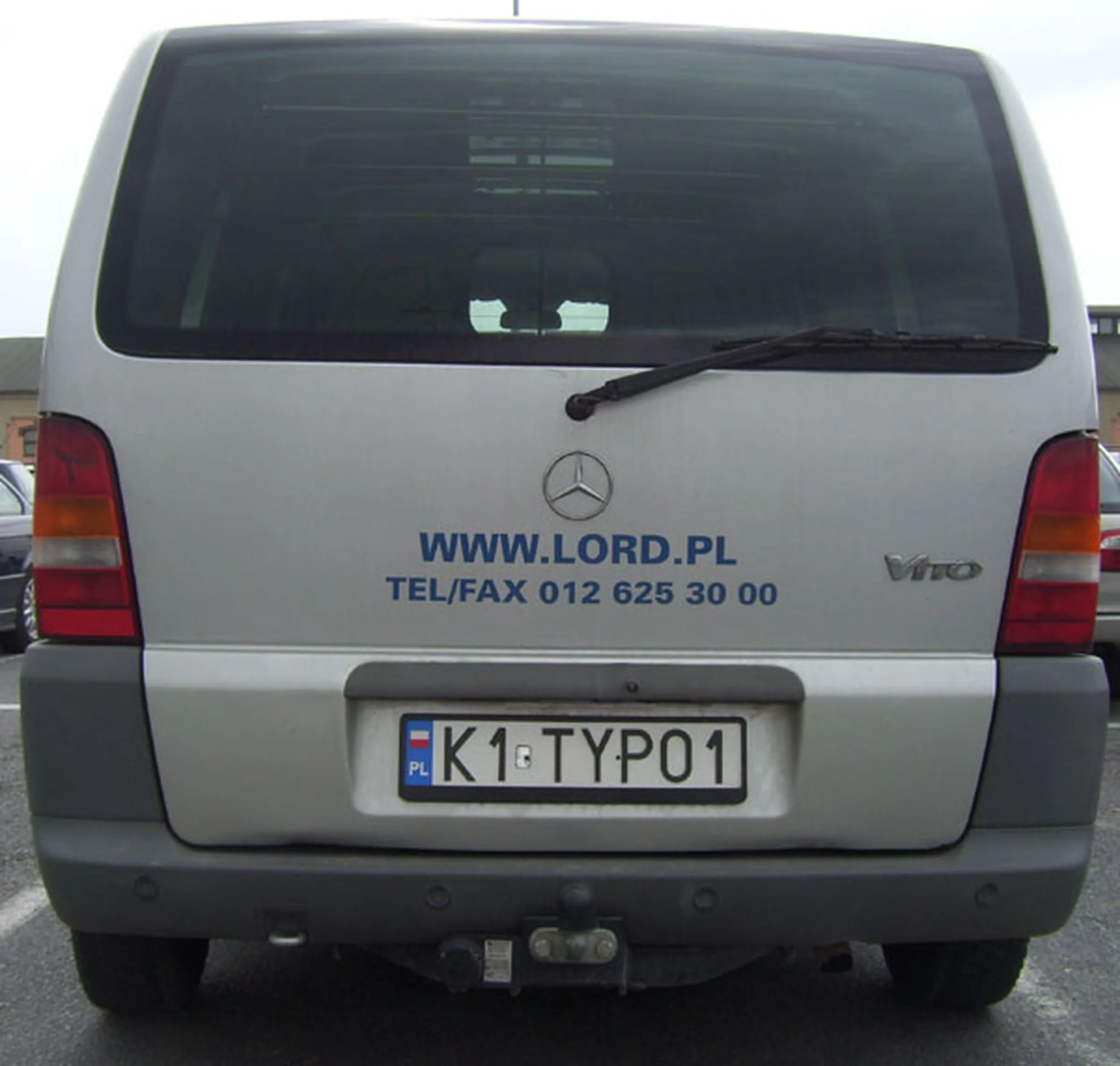 Fajny numer, blacha K1 TYPO1