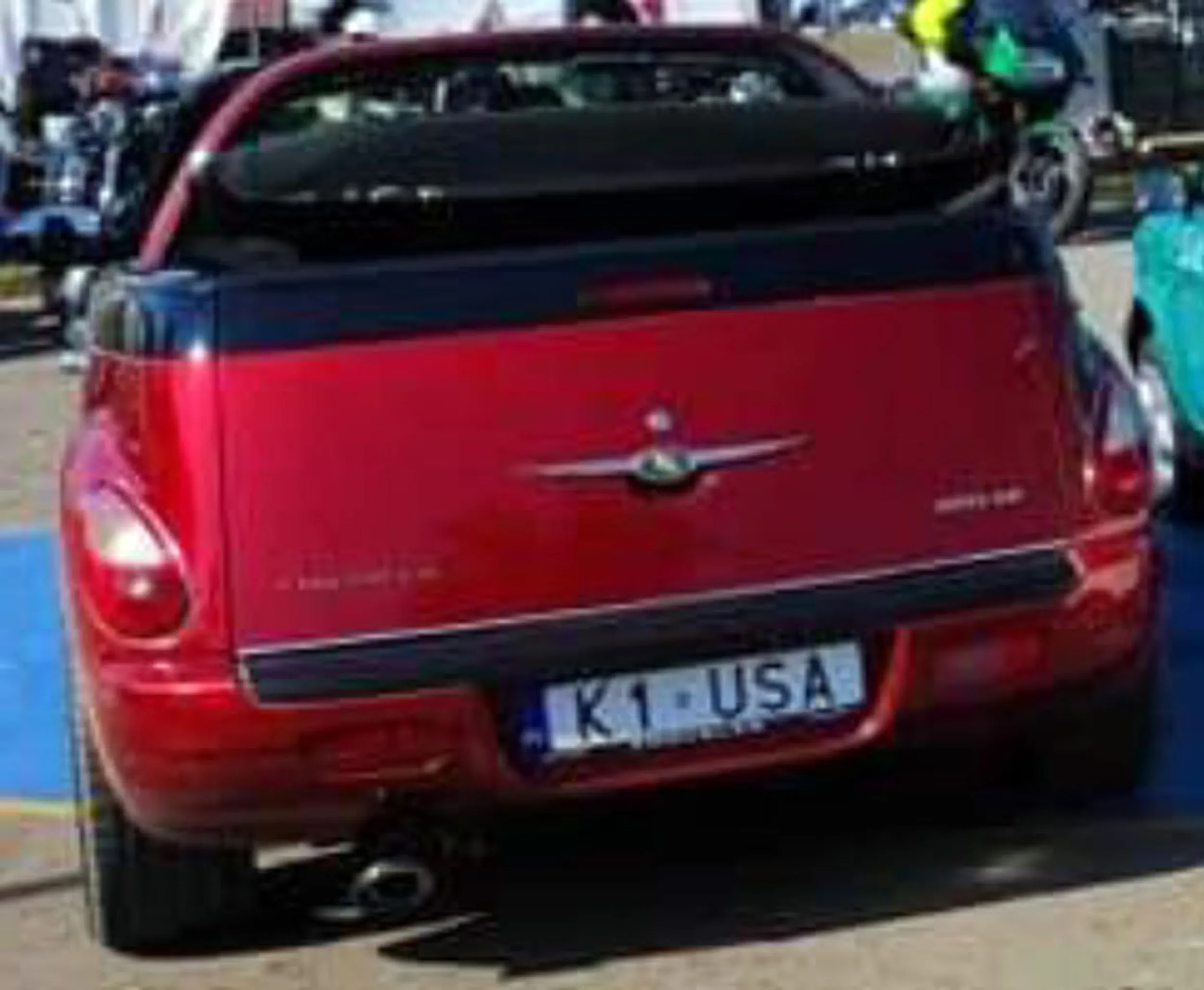 Fajny numer, blacha K1 USA